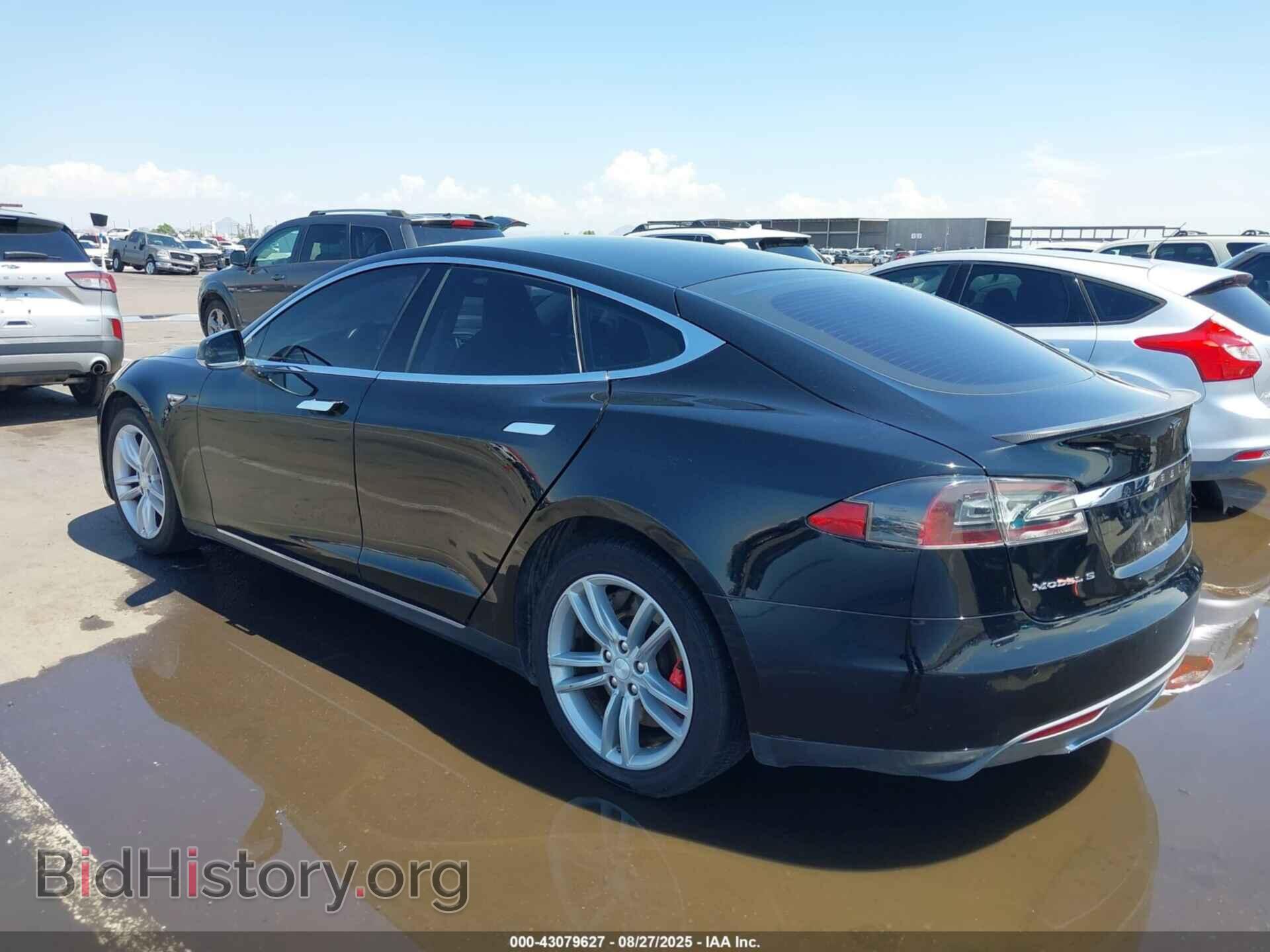 2014 TESLA MODEL S - VIN: 5YJSA1H18EFP35200 - Фото 3