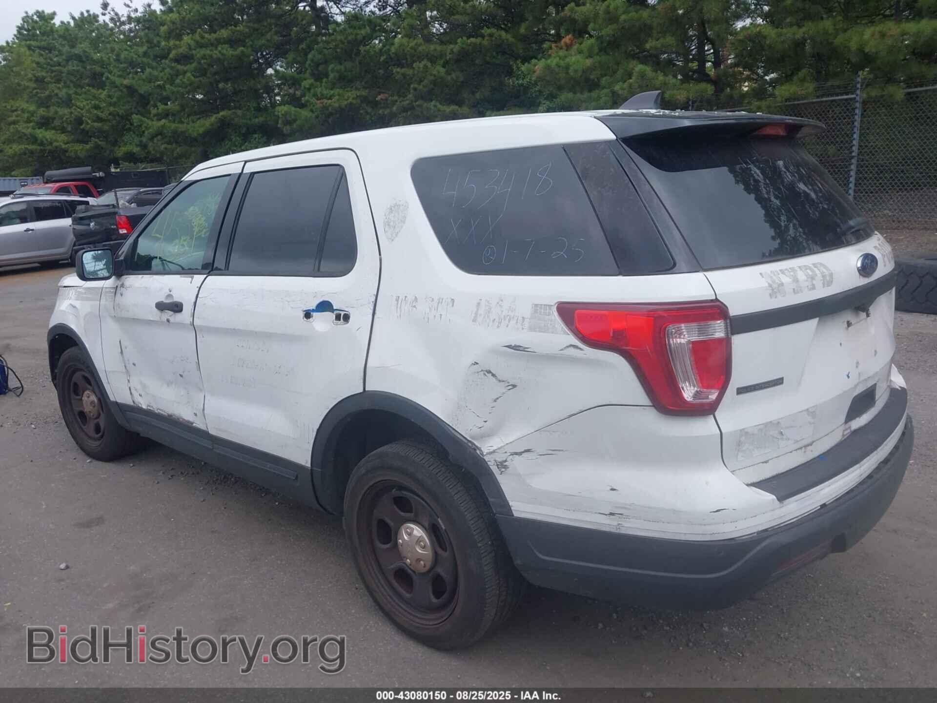 2018 FORD POLICE INTERCEPTOR - VIN: 1FM5K8AR9JGB19214 - Photo 3