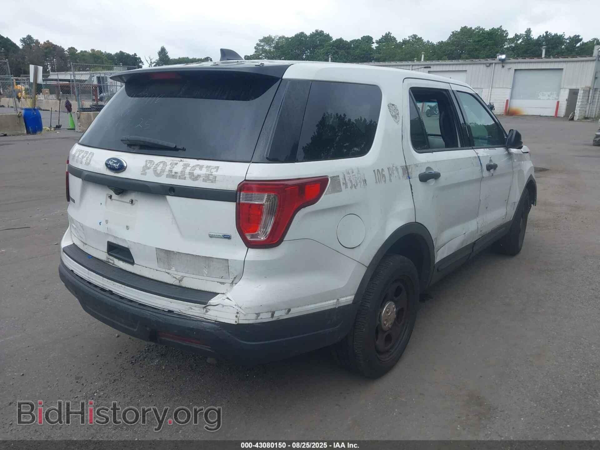 2018 FORD POLICE INTERCEPTOR - VIN: 1FM5K8AR9JGB19214 - Photo 4