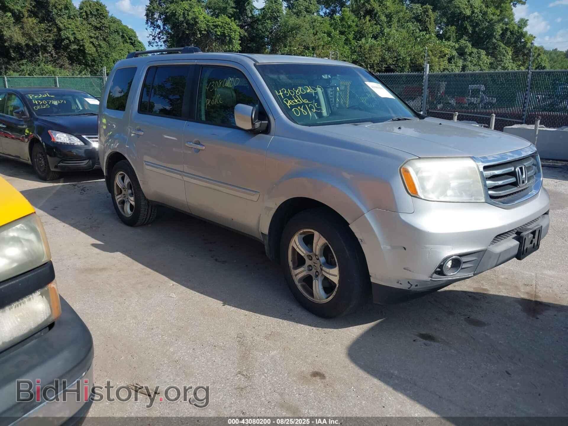 Фотография 5FNYF4H63CB036529 - HONDA PILOT 2012