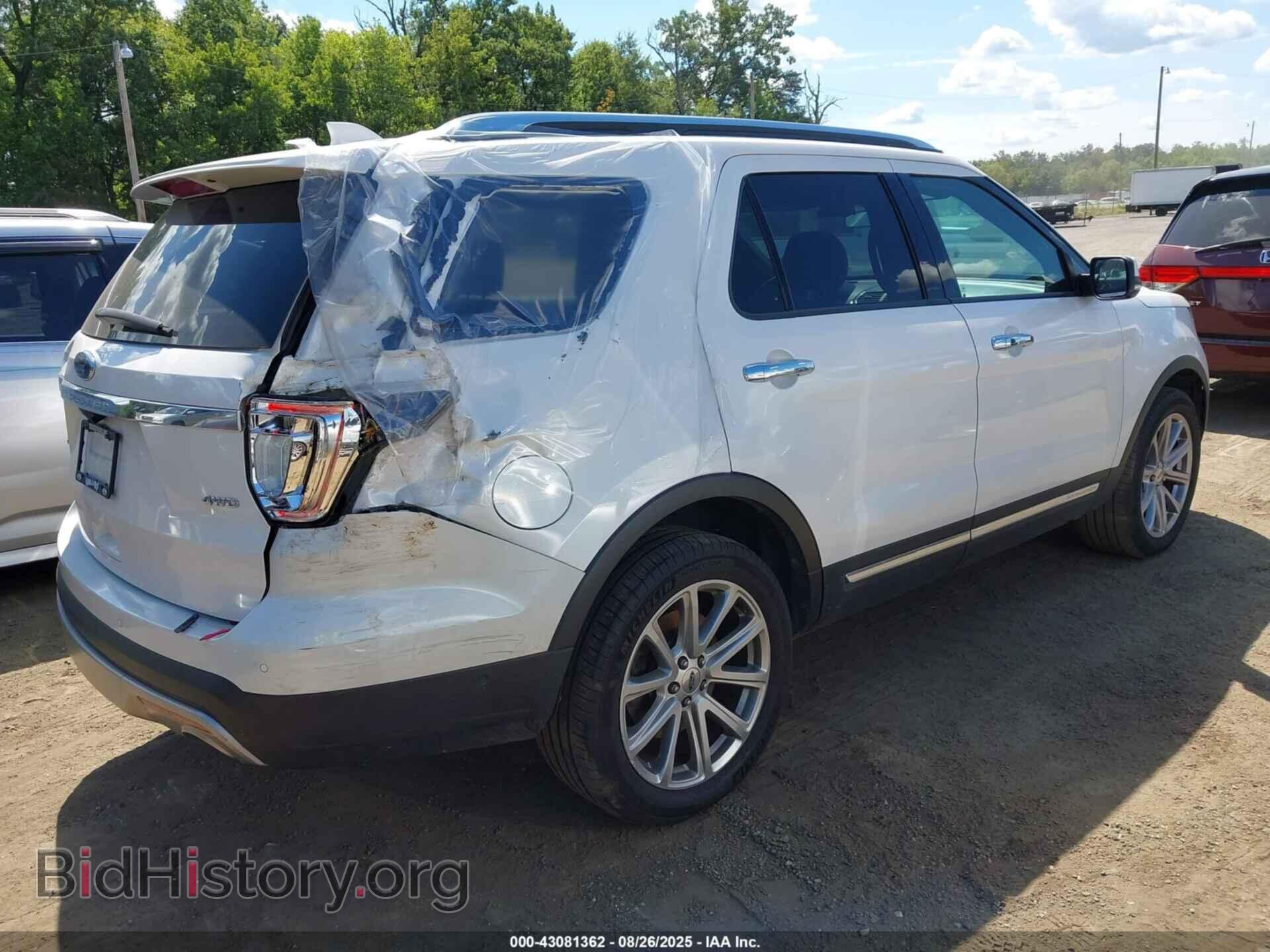 2017 FORD EXPLORER - VIN: 1FM5K8F82HGB88059 - Фото 4