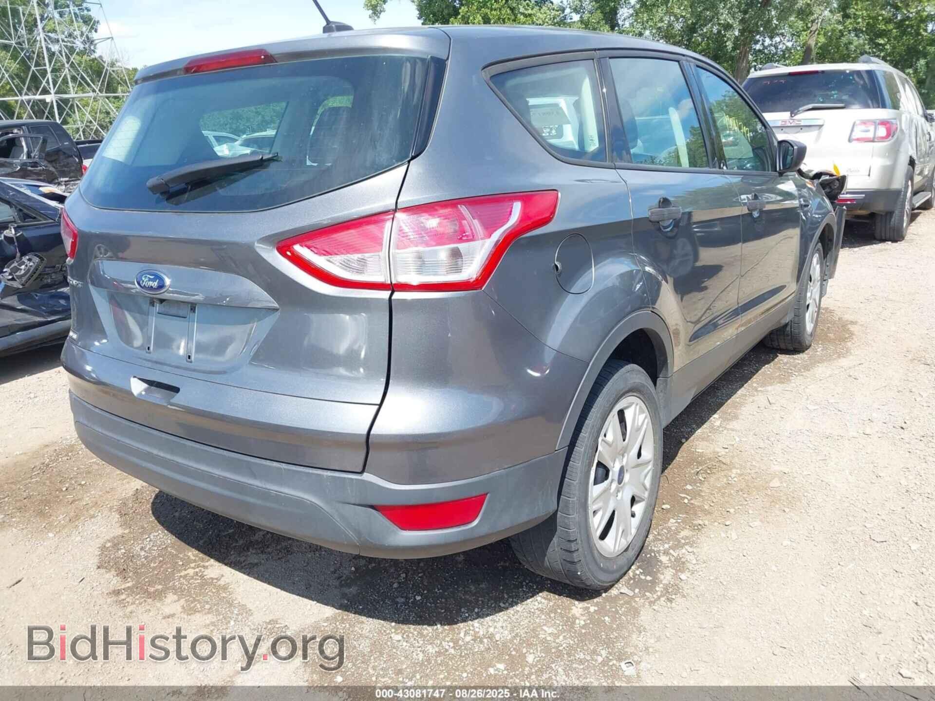 2014 FORD ESCAPE - VIN: 1FMCU0F73EUD16350 - Фото 4