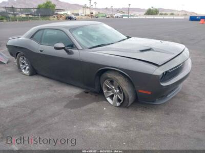 2019 Dodge CHALLENGER SXT, gray — VIN 2C3CDZAG5KH733780, IAAI