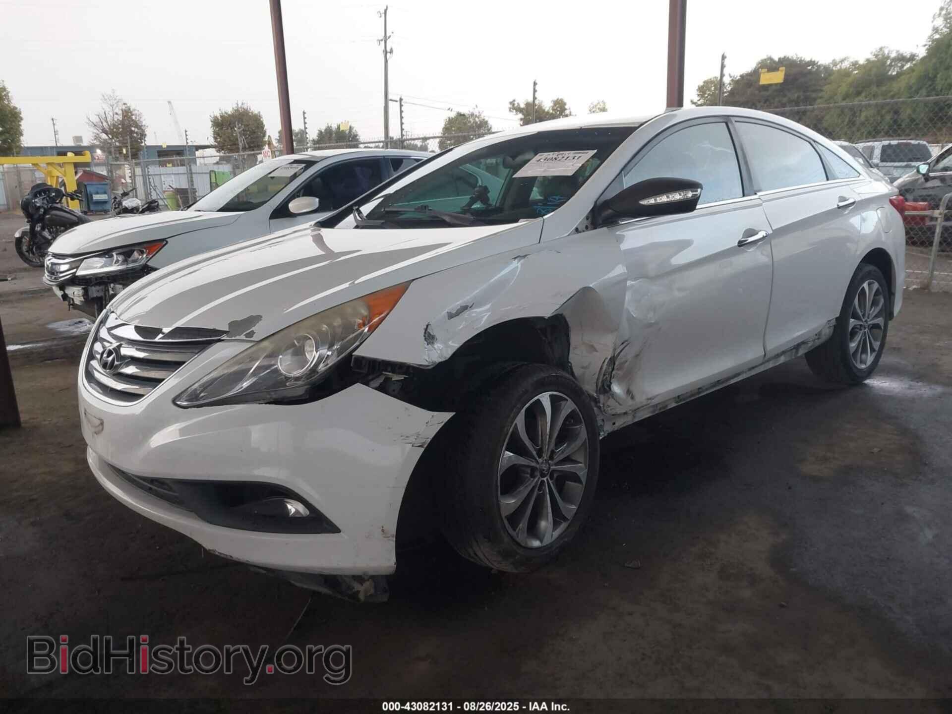 2014 HYUNDAI SONATA - VIN: 5NPEC4AB9EH844794 - Фото 2
