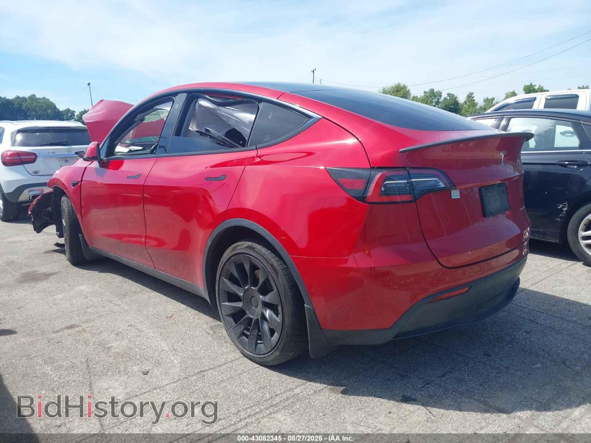 2021 TESLA MODEL Y - VIN: 5YJYGDEEXMF084622 - Фото 3