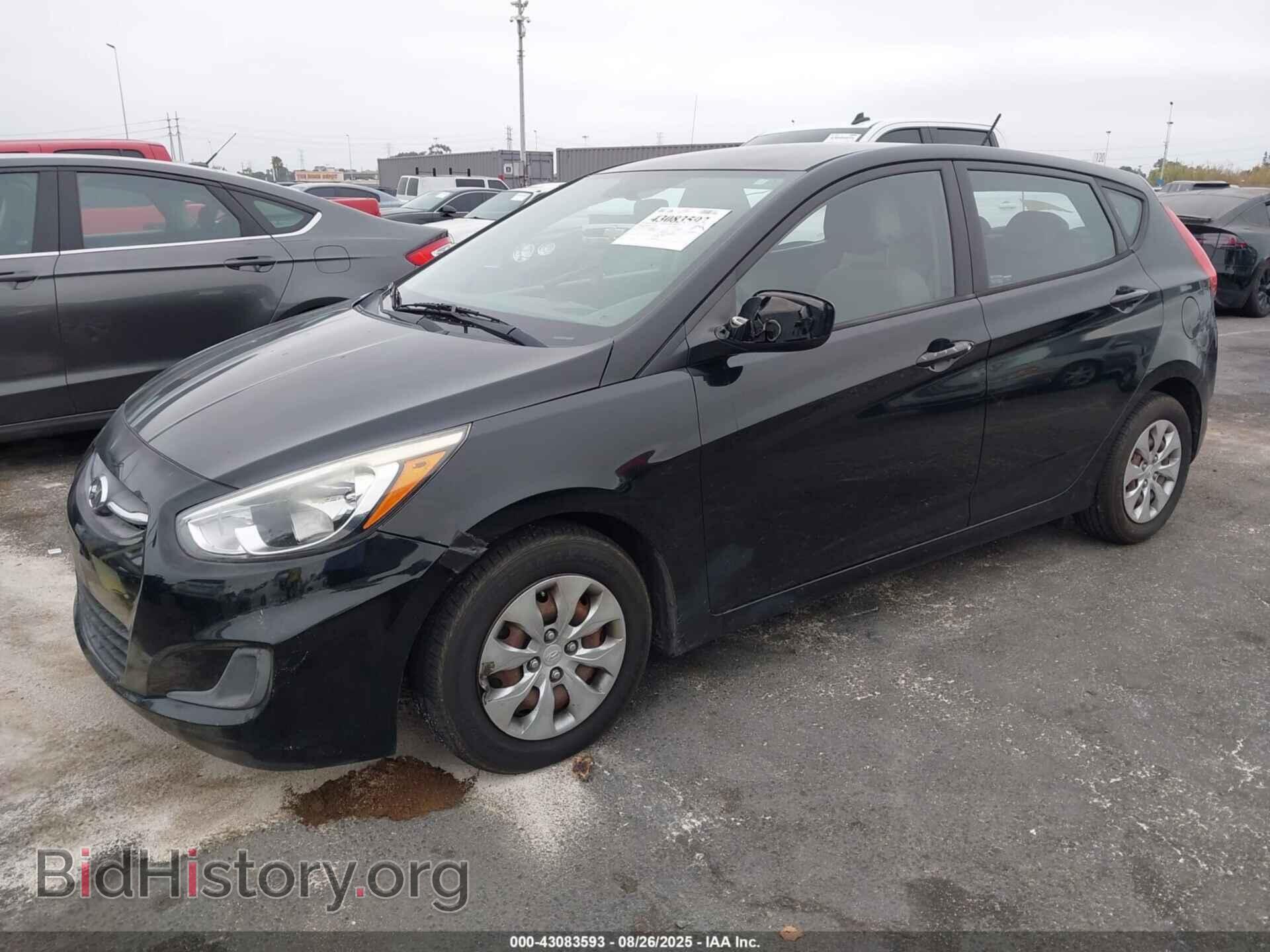 2016 HYUNDAI ACCENT - VIN: KMHCT5AE8GU262732 - Фото 2