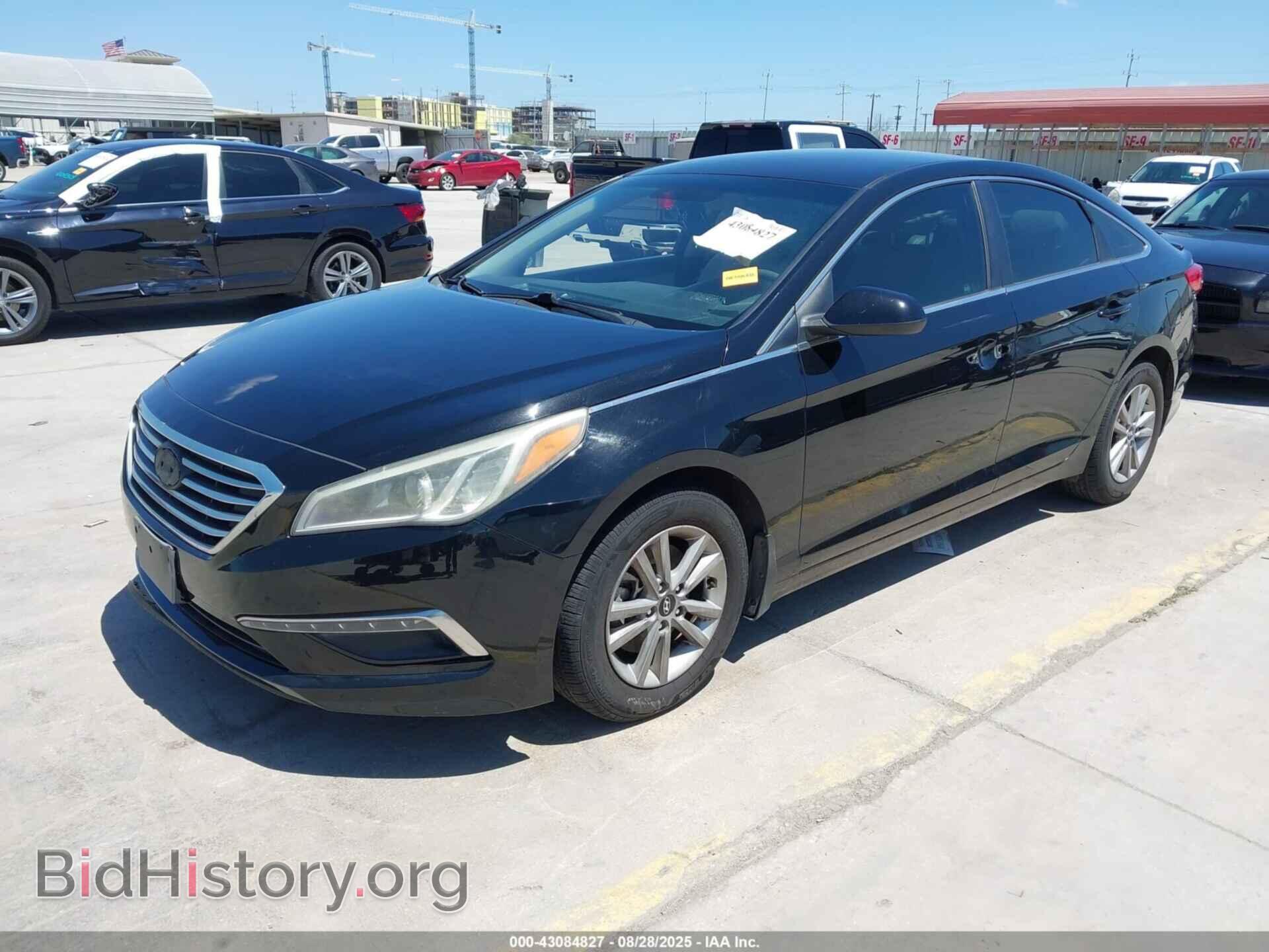 2015 HYUNDAI SONATA - VIN: 5NPE24AF2FH201551 - Фото 2