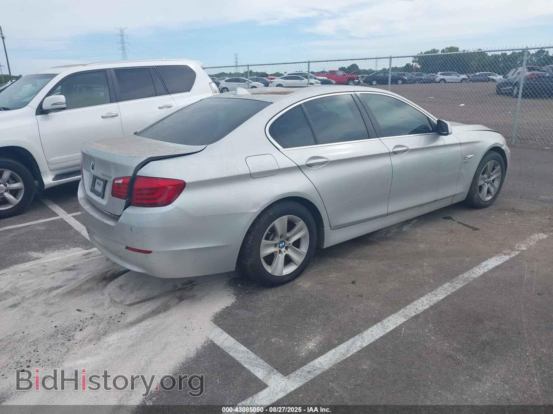 2012 BMW 528I - VIN: WBAXH5C53CDW02641 - Фото 4
