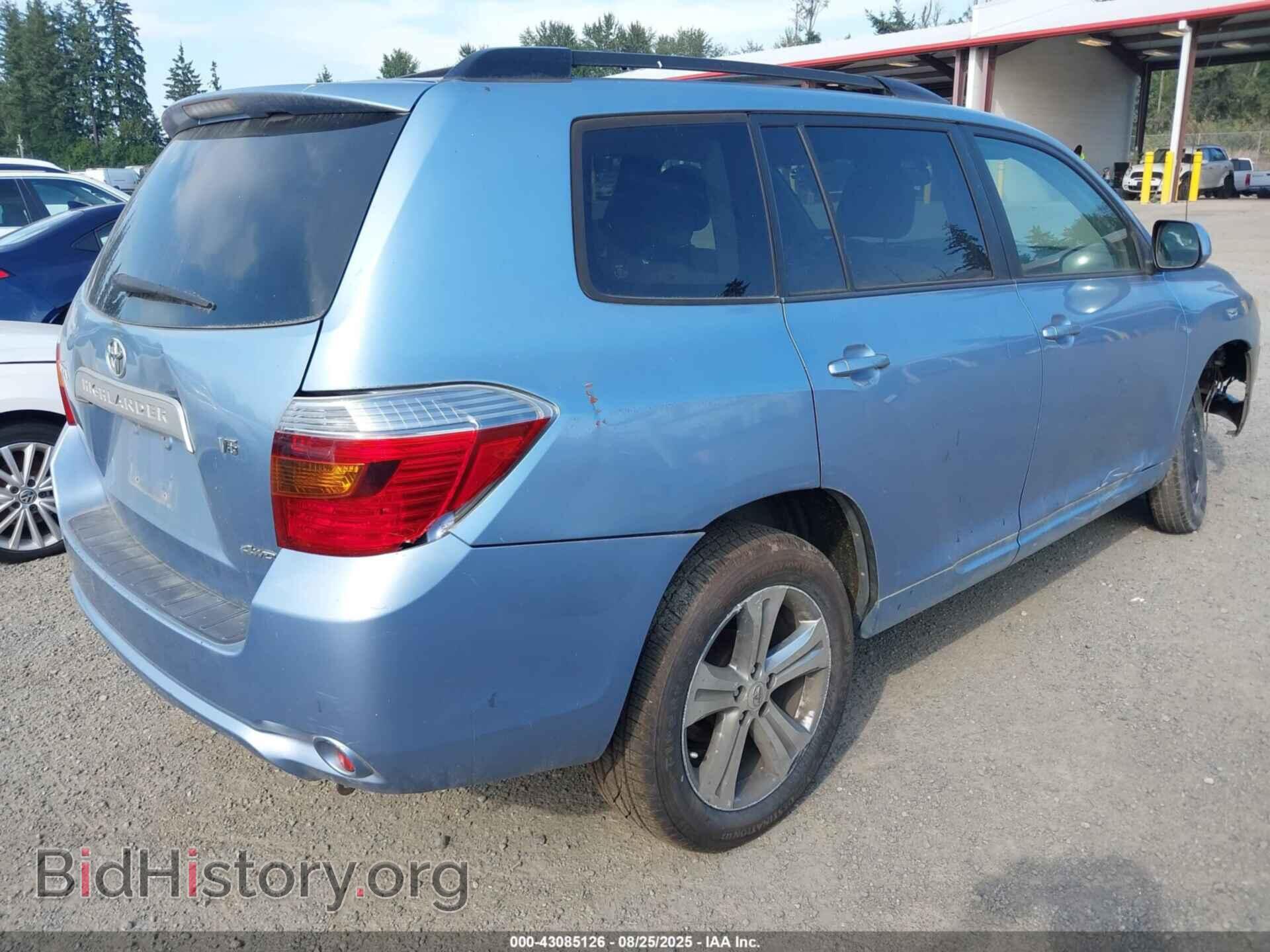 2009 TOYOTA HIGHLANDER - VIN: JTEES41A692123667 - Фото 4