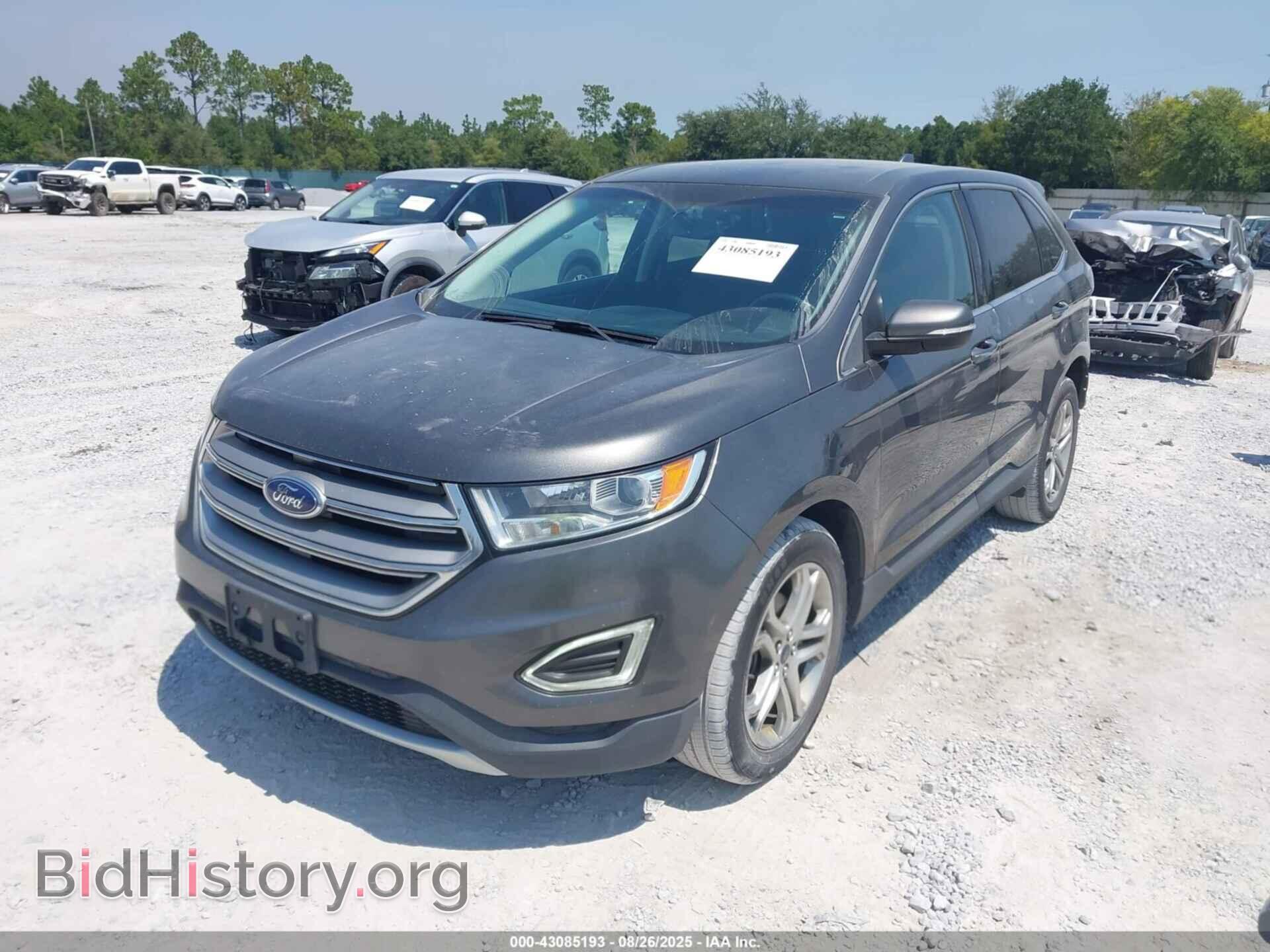 2016 FORD EDGE - VIN: 2FMPK3K93GBB66961 - Фото 2