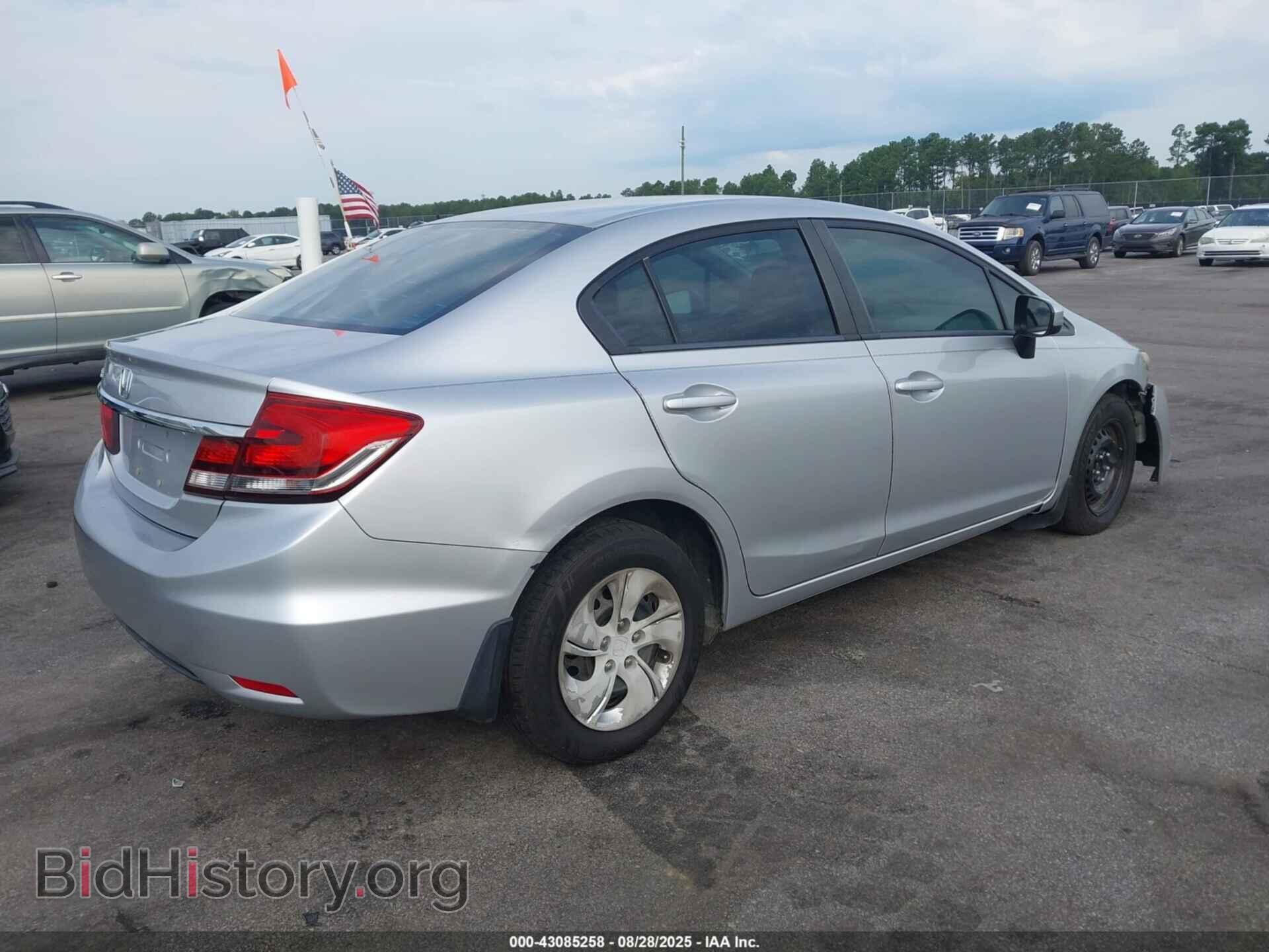 2014 HONDA CIVIC - VIN: 19XFB2F57EE061458 - Фото 4