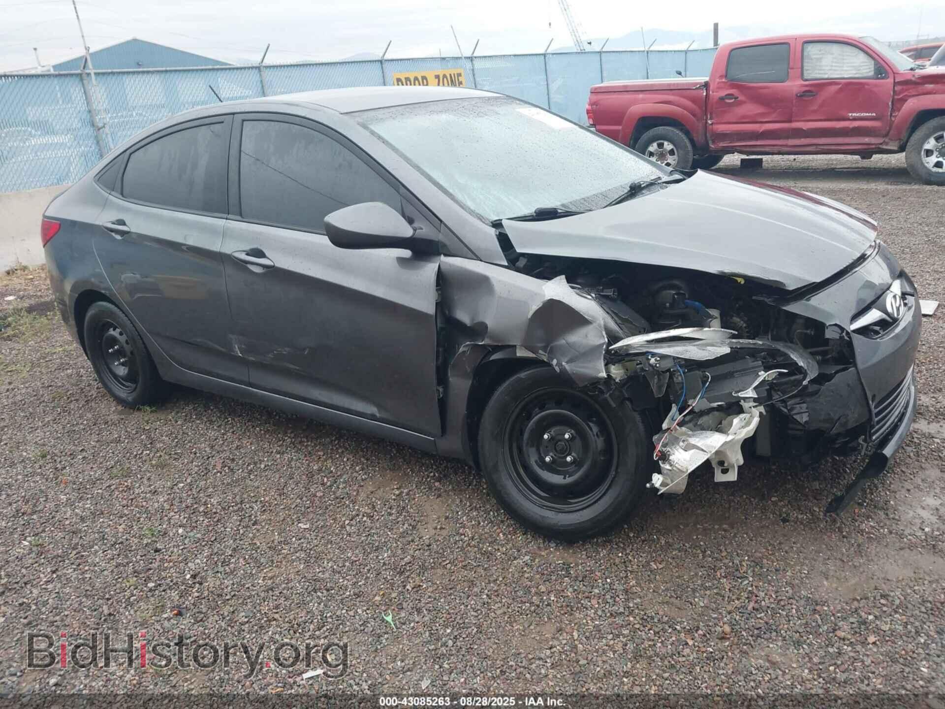 Photo KMHCT4AEXDU401359 - HYUNDAI ACCENT 2013