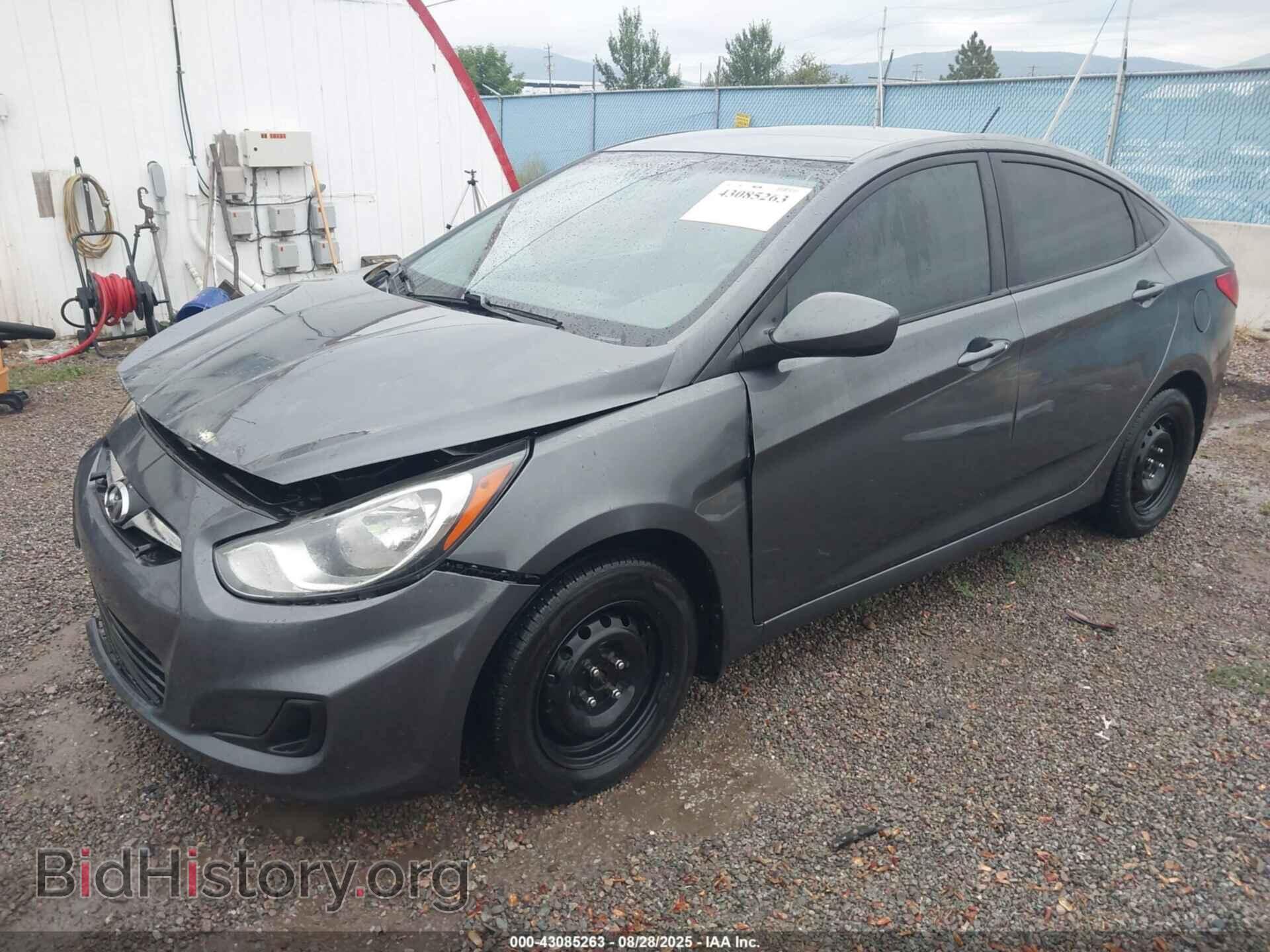 2013 HYUNDAI ACCENT - VIN: KMHCT4AEXDU401359 - Фото 2