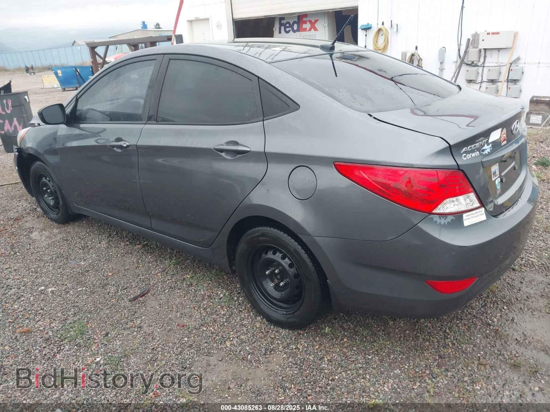 2013 HYUNDAI ACCENT - VIN: KMHCT4AEXDU401359 - Фото 3