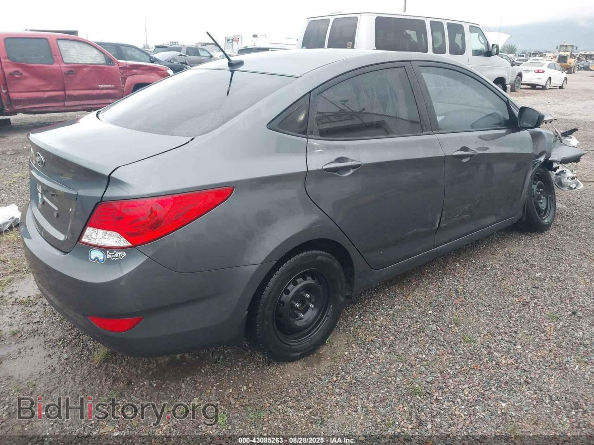 2013 HYUNDAI ACCENT - VIN: KMHCT4AEXDU401359 - Фото 4