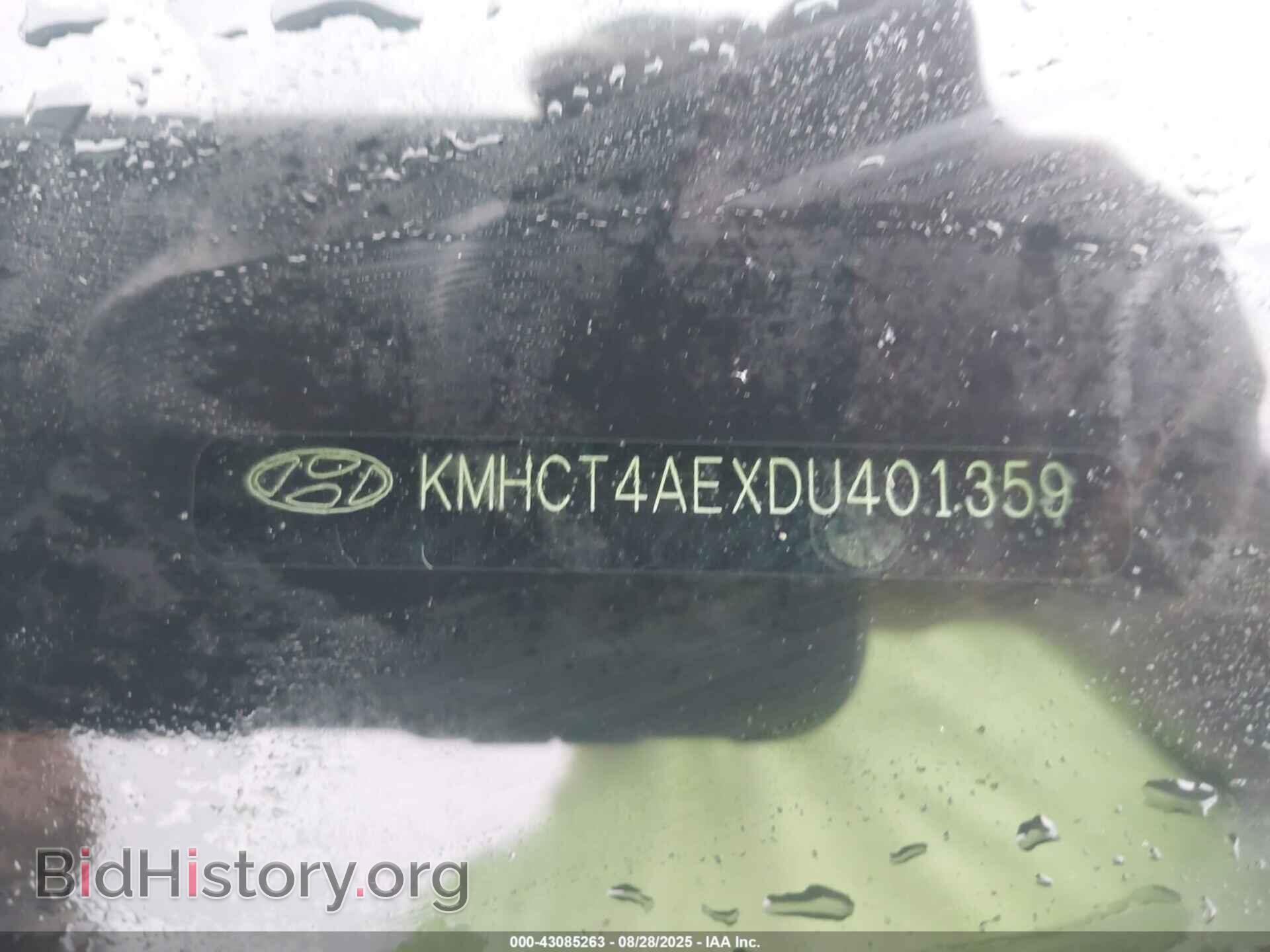 2013 HYUNDAI ACCENT - VIN: KMHCT4AEXDU401359 - Фото 9
