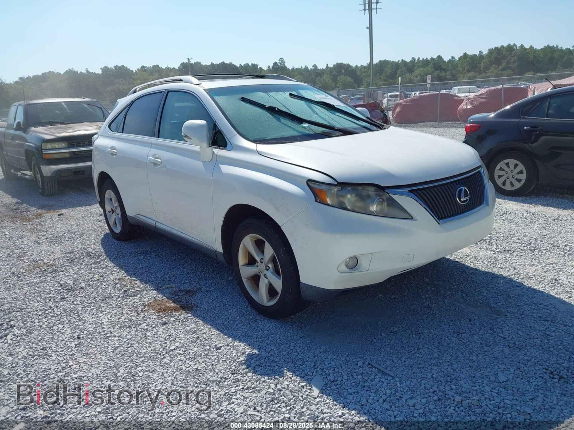 Фотография 2T2BK1BA7BC091240 - LEXUS RX 350 2011