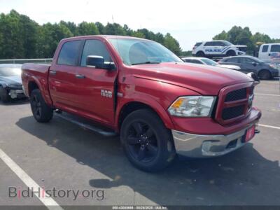 2015 RAM 1500 Outdoorsman, красный — VIN 1C6RR7LT2FS739032, IAAI