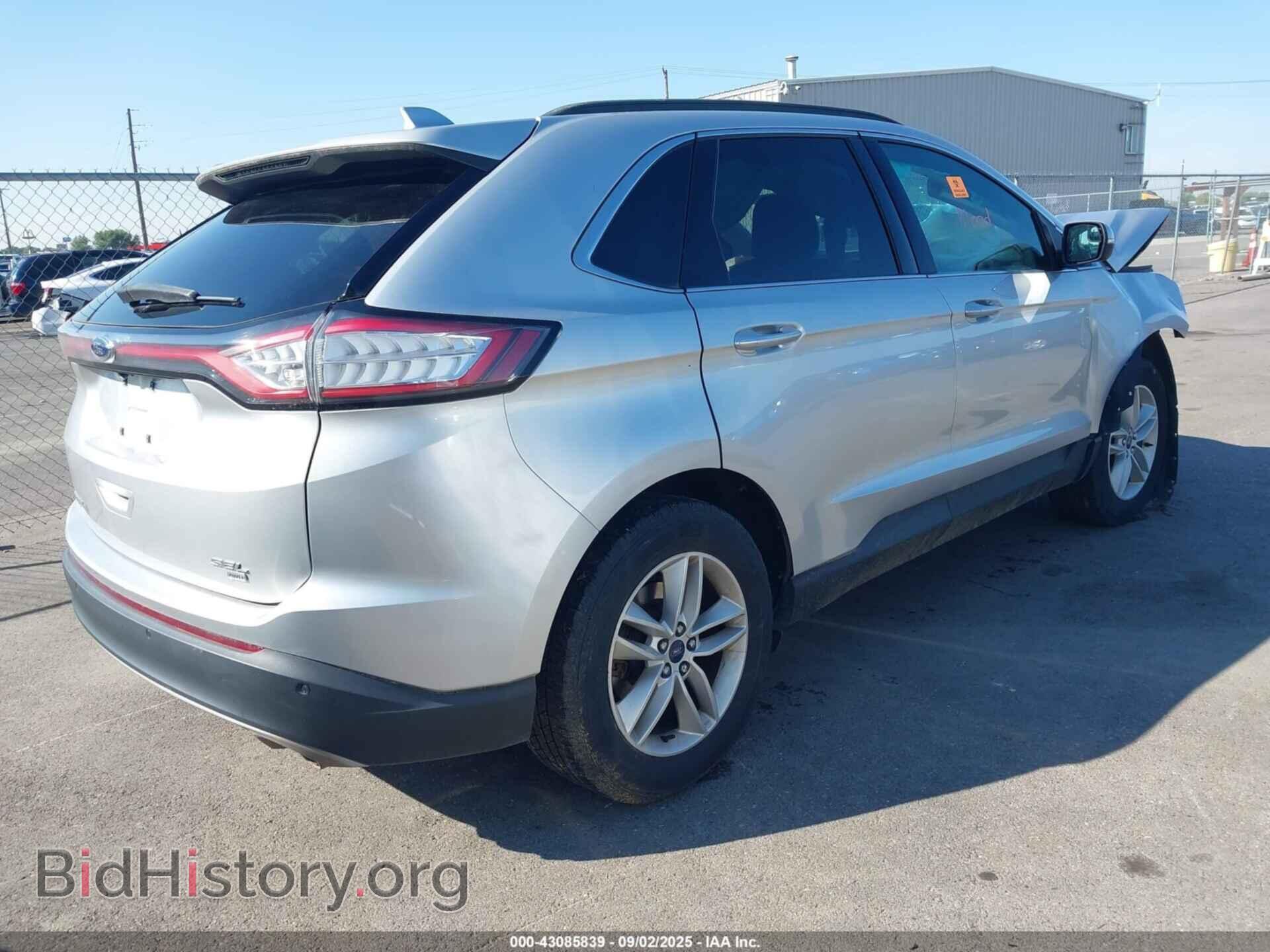 2015 FORD EDGE - VIN: 2FMTK4J88FBB29092 - Фото 4