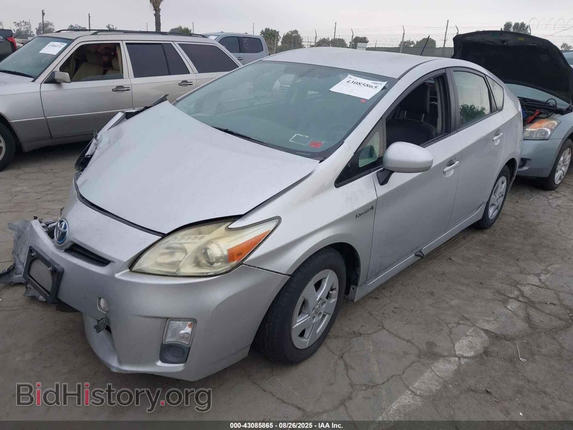 2011 TOYOTA PRIUS - VIN: JTDKN3DU9B0298043 - Фото 2