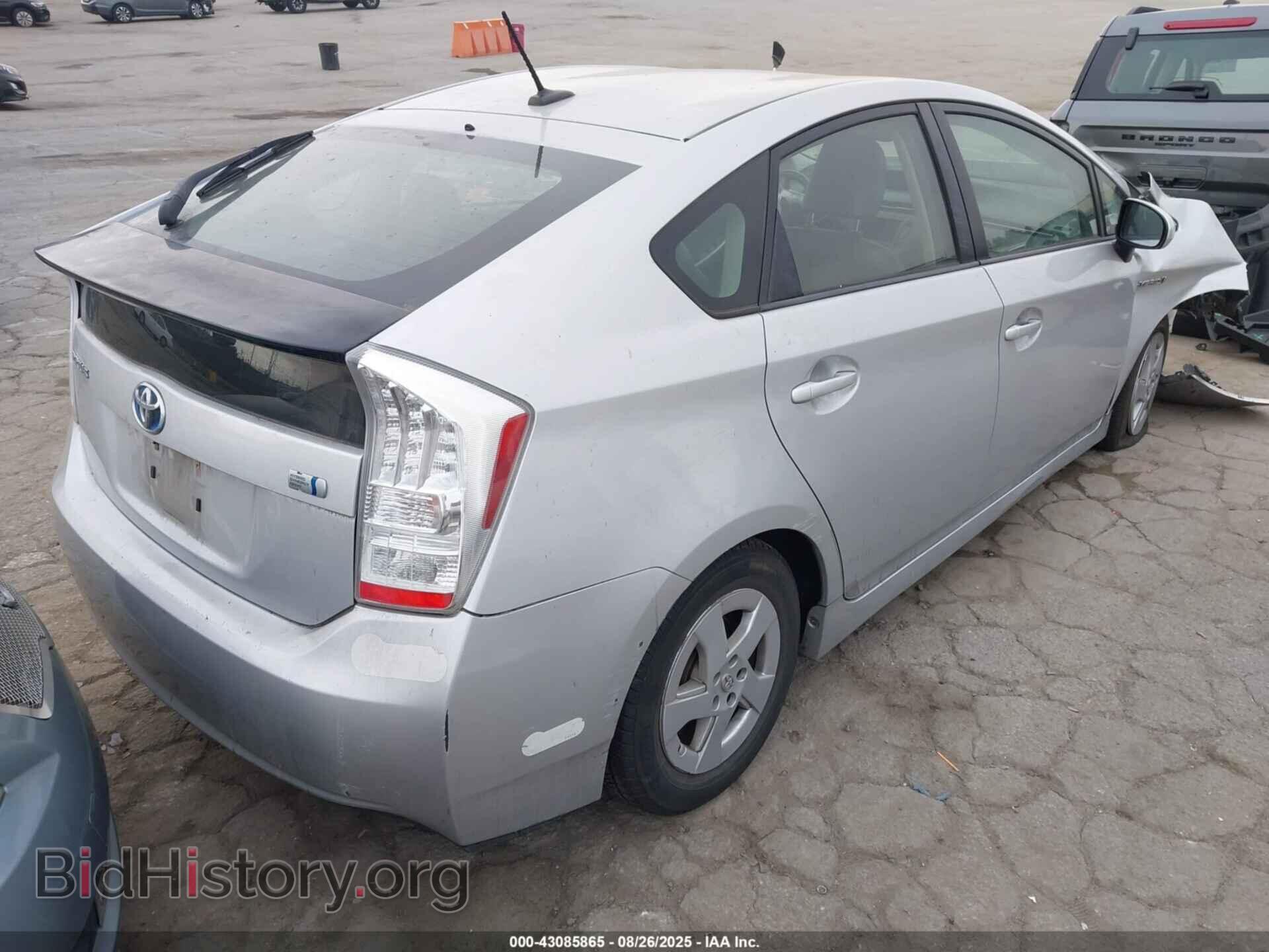2011 TOYOTA PRIUS - VIN: JTDKN3DU9B0298043 - Фото 4