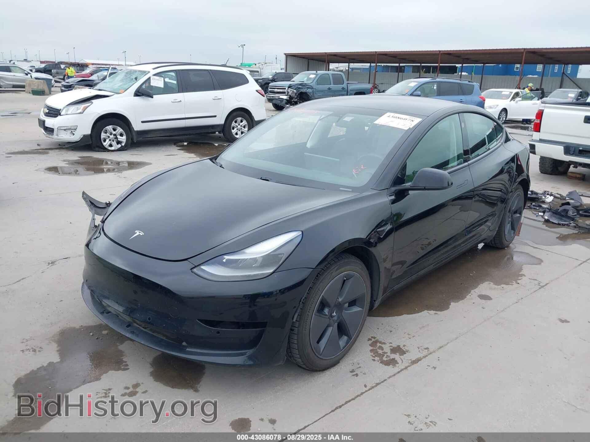 2021 TESLA MODEL 3 - VIN: 5YJ3E1EB9MF961816 - Фото 2