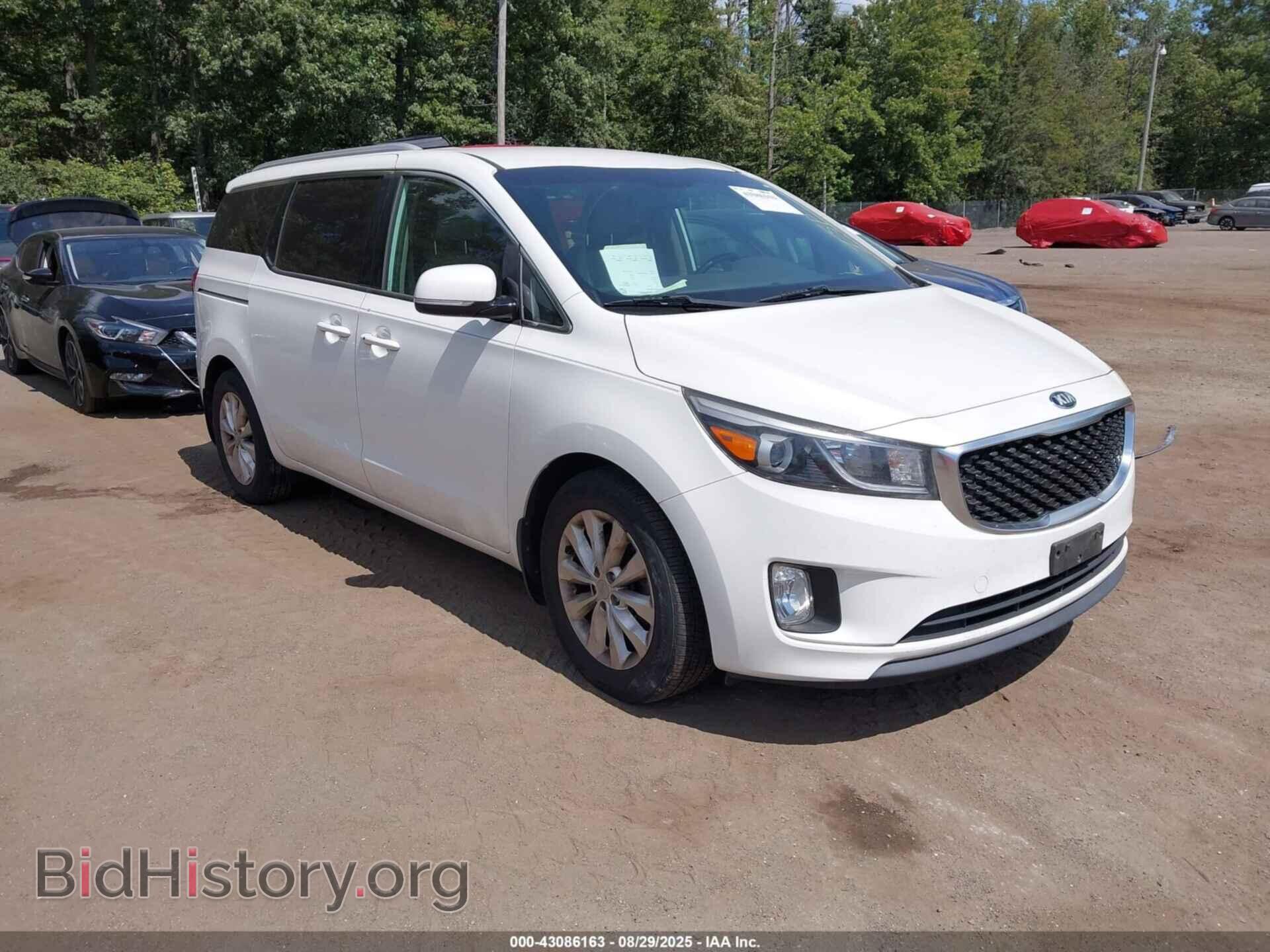 Фотография KNDMC5C19G6143935 - KIA SEDONA 2016
