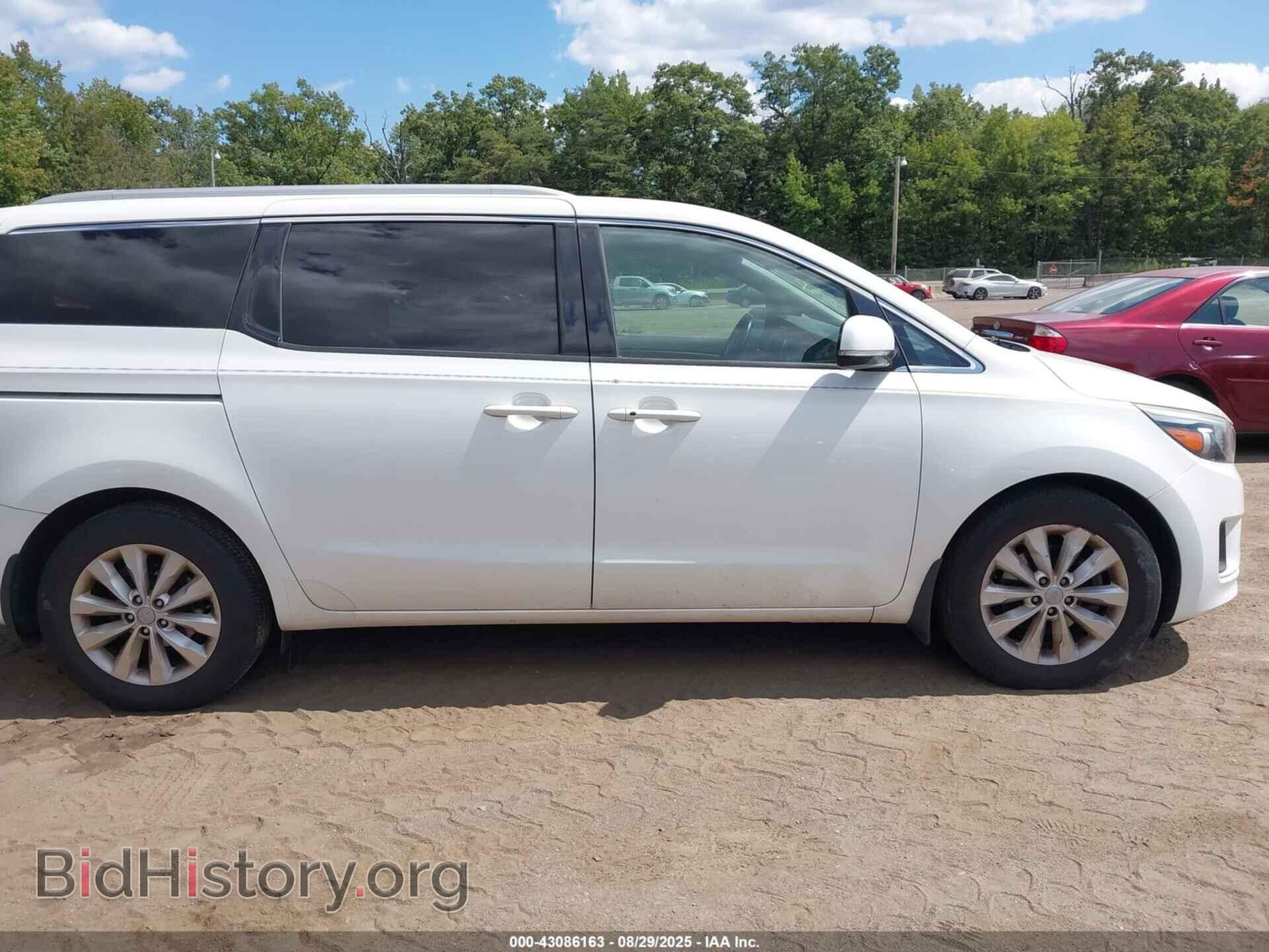 2016 KIA SEDONA - VIN: KNDMC5C19G6143935 - Фото 13