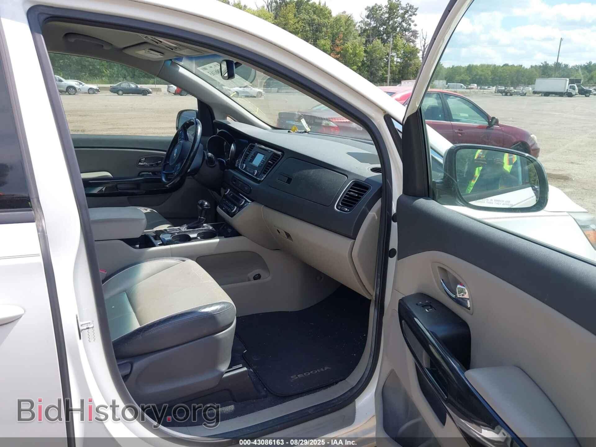 2016 KIA SEDONA - VIN: KNDMC5C19G6143935 - Фото 5