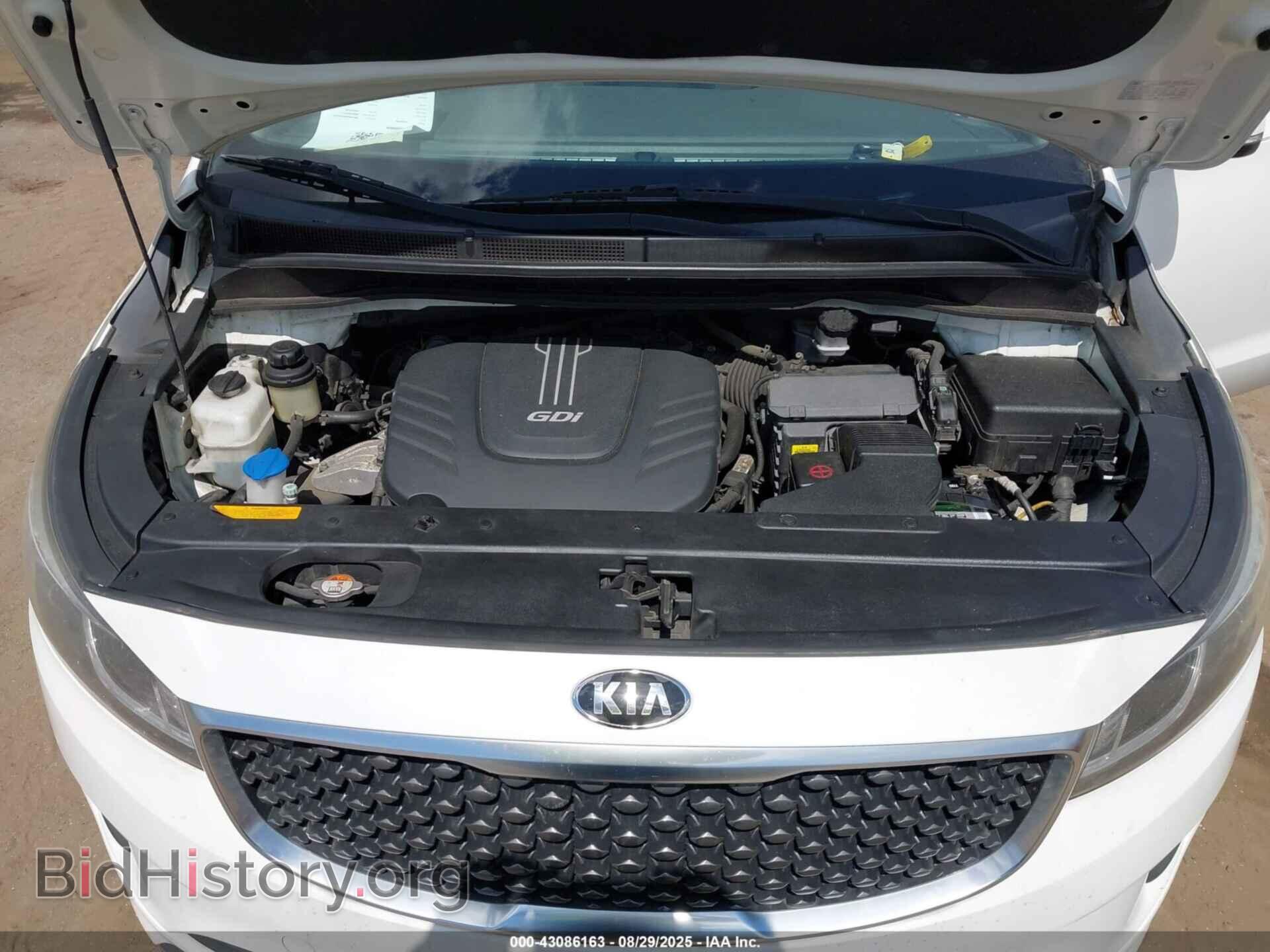 2016 KIA SEDONA - VIN: KNDMC5C19G6143935 - Фото 10