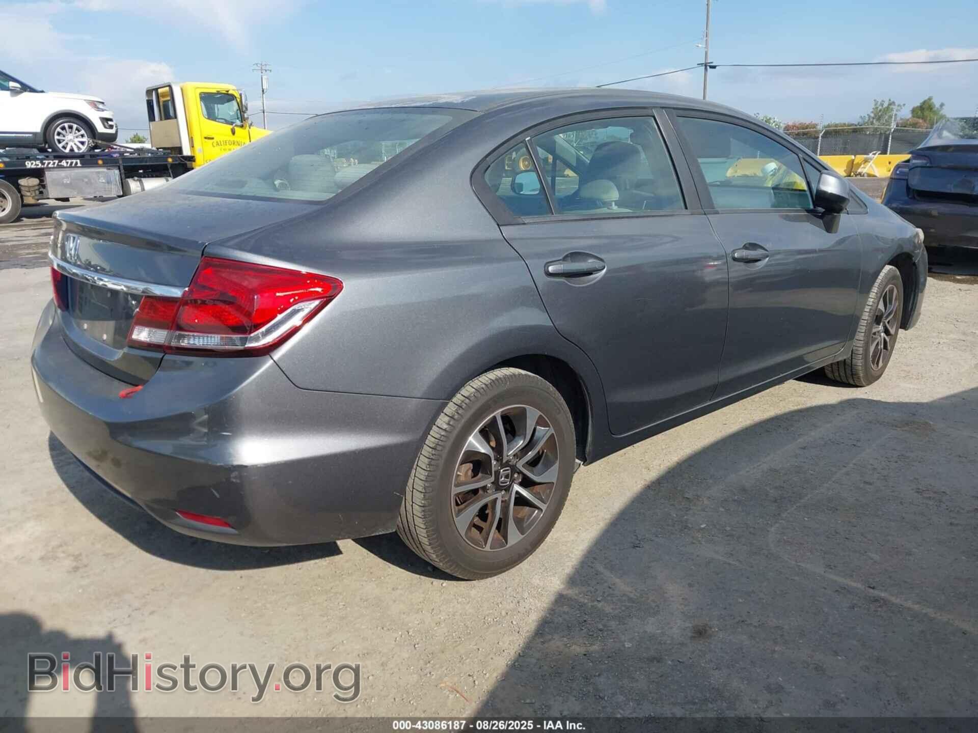 2013 HONDA CIVIC - VIN: 19XFB2F84DE225029 - Фото 4