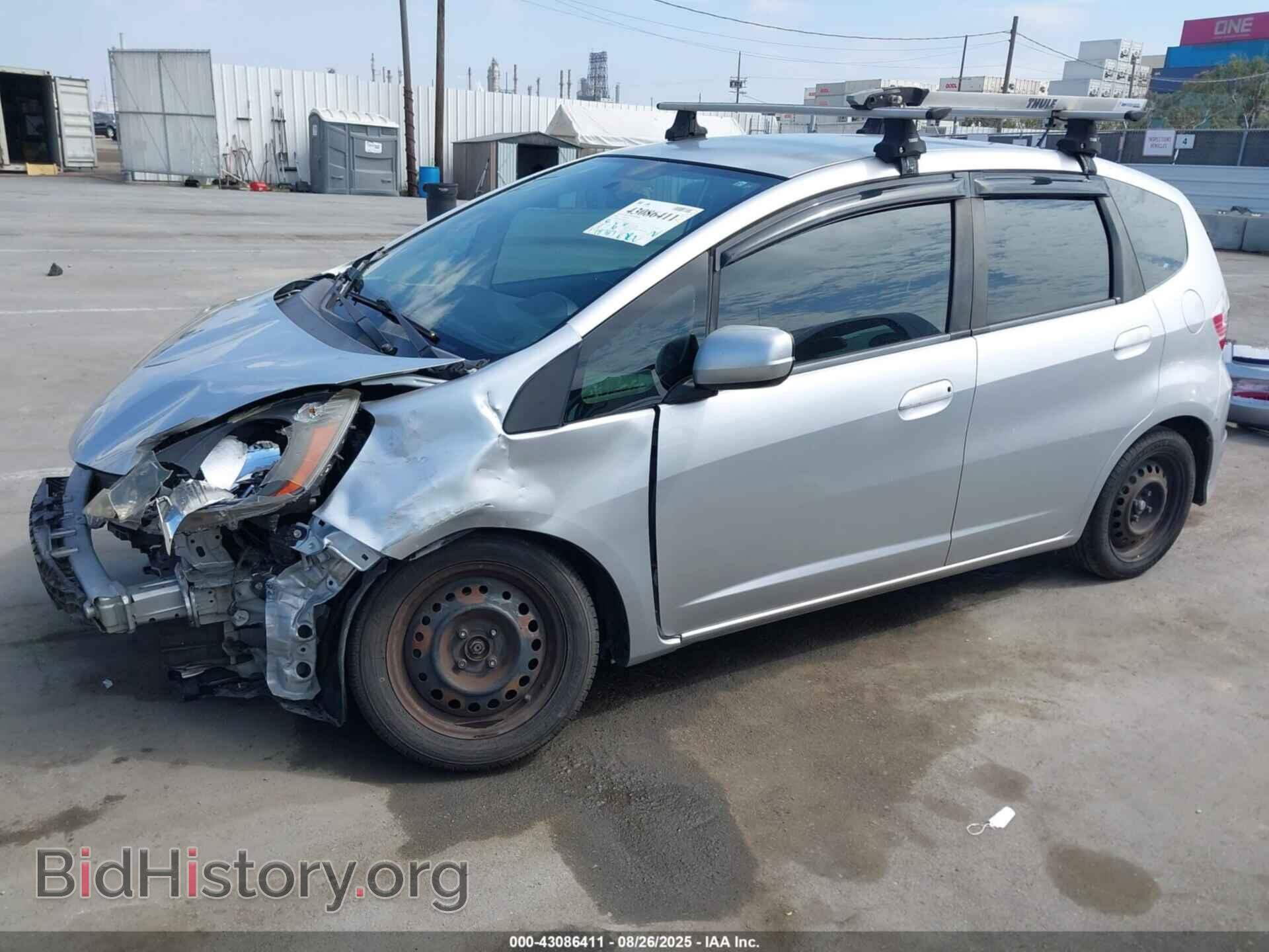 2012 HONDA FIT - VIN: JHMGE8H39CC037501 - Фото 2