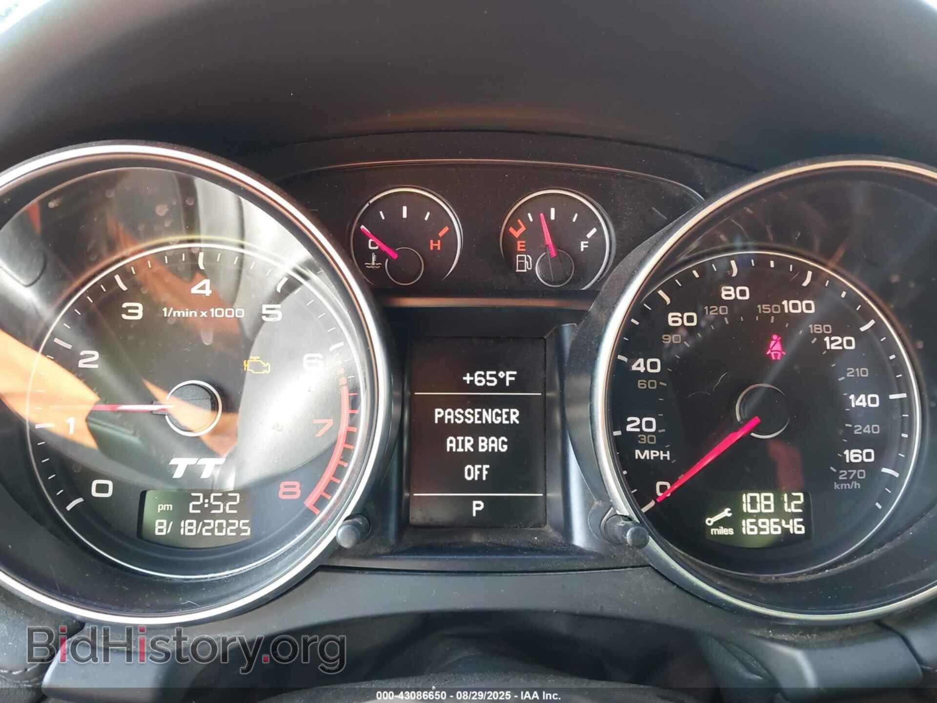2014 AUDI TT - VIN: TRUBFAFK7E1009274 - Photo 7
