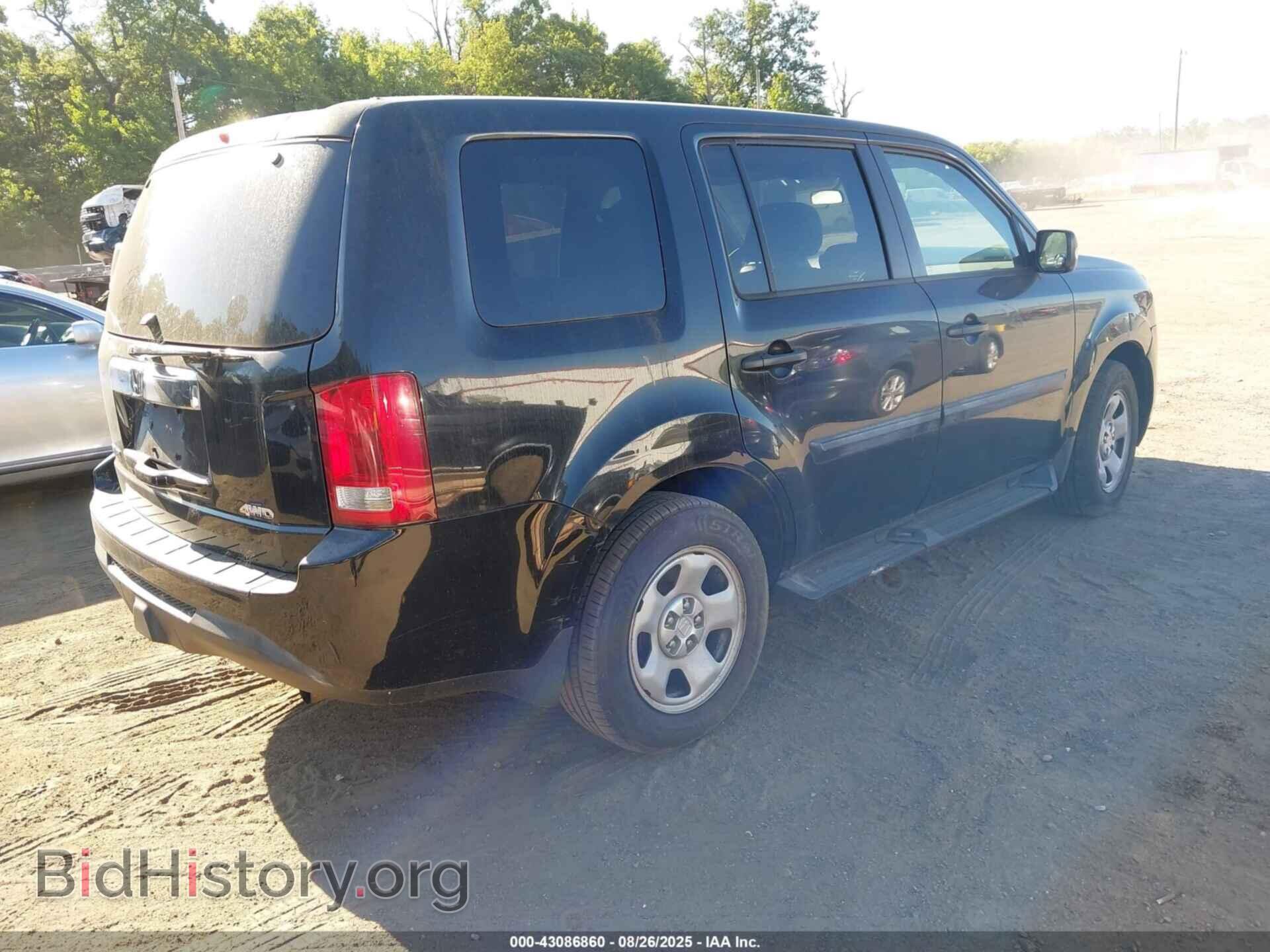 2013 HONDA PILOT - VIN: 5FNYF4H2XDB051673 - Фото 4