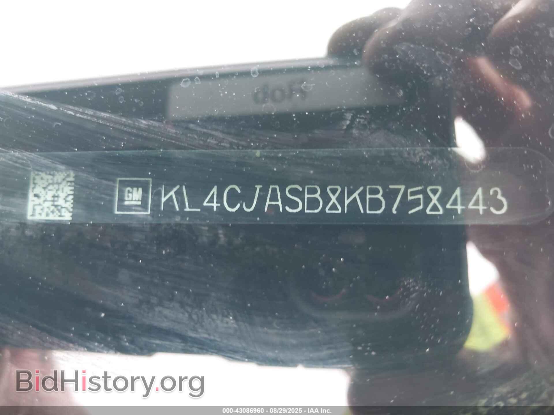 2019 BUICK ENCORE - VIN: KL4CJASB8KB758443 - Фото 9