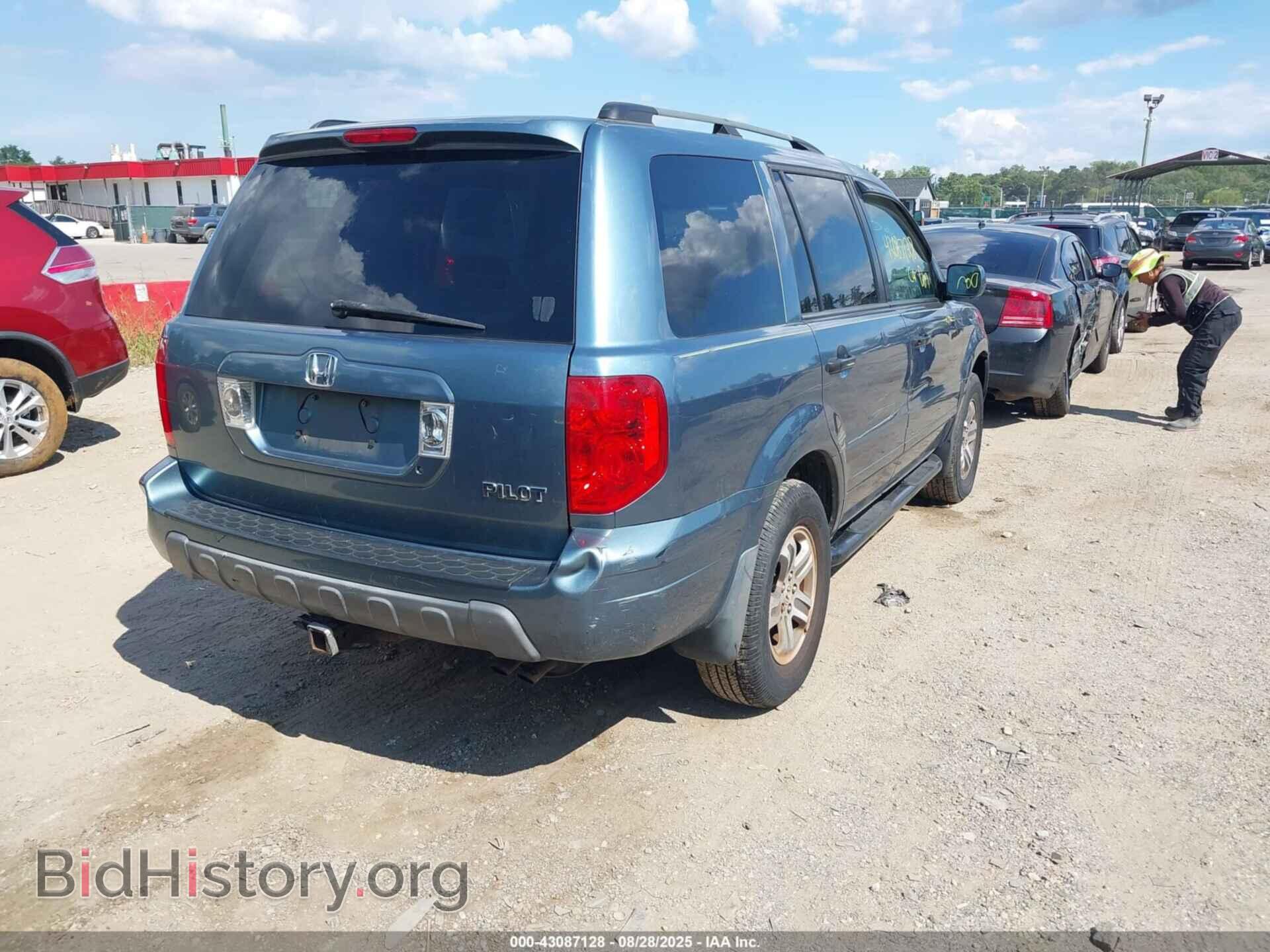 2005 HONDA PILOT - VIN: 5FNYF18455B066907 - Фото 4