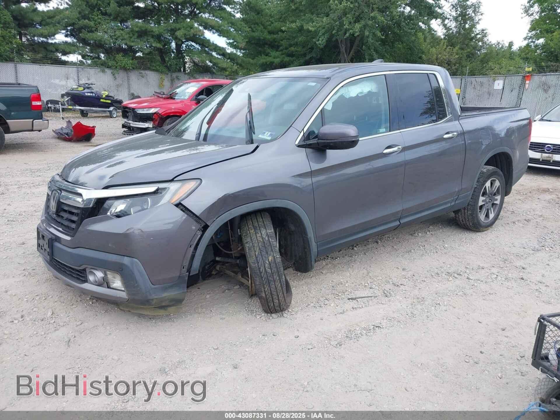 2019 HONDA RIDGELINE - VIN: 5FPYK3F70KB015273 - Фото 2