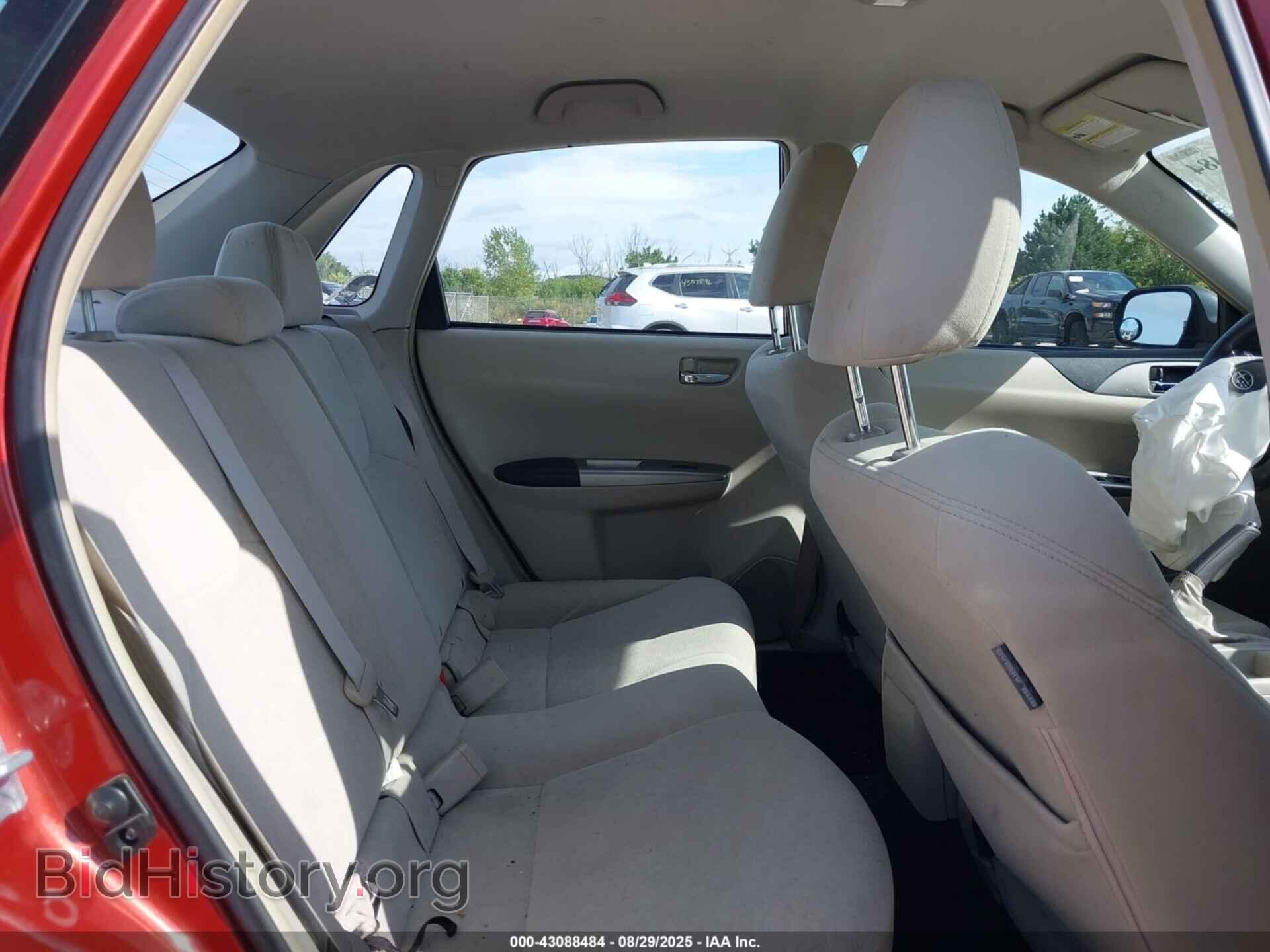2009 SUBARU IMPREZA - VIN: JF1GE61639H512376 - Фото 8
