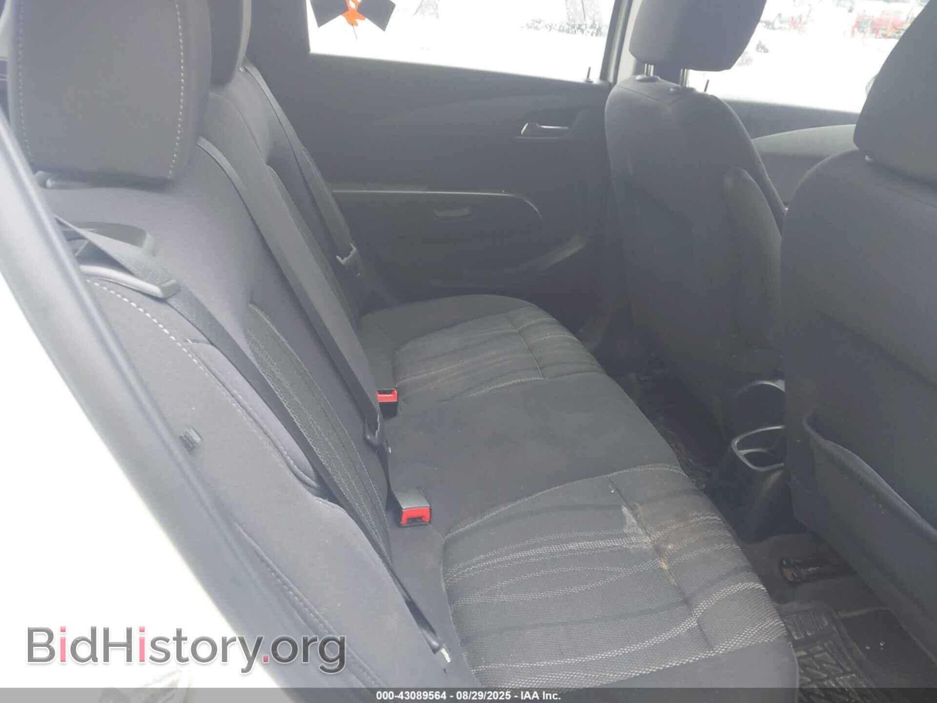 2013 CHEVROLET SONIC - VIN: 1G1JC6SB3D4249364 - Фото 8