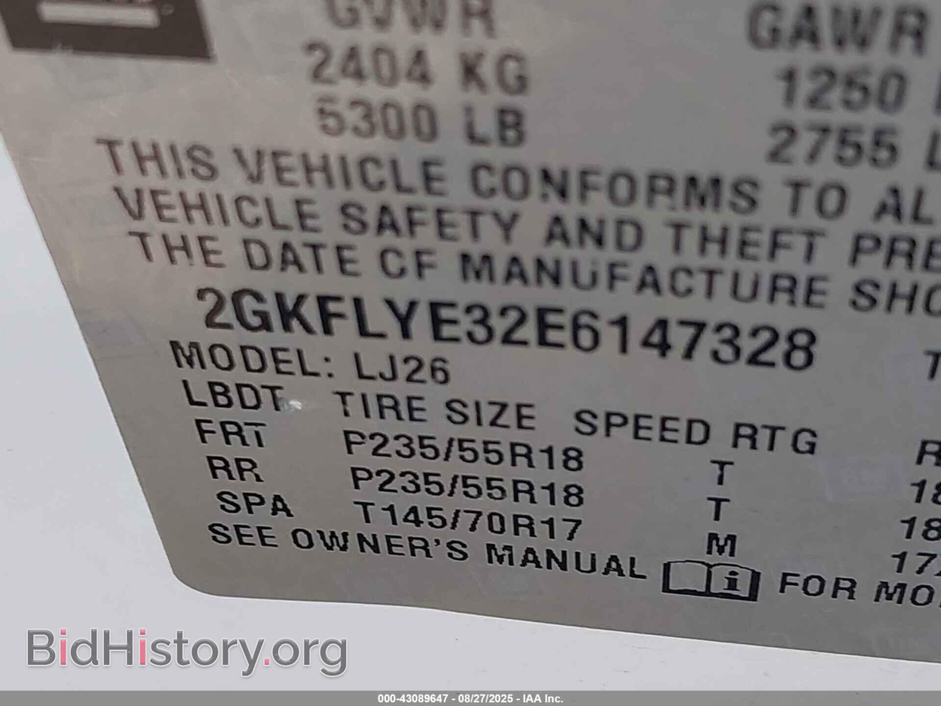 2014 GMC TERRAIN - VIN: 2GKFLYE32E6147328 - Photo 9