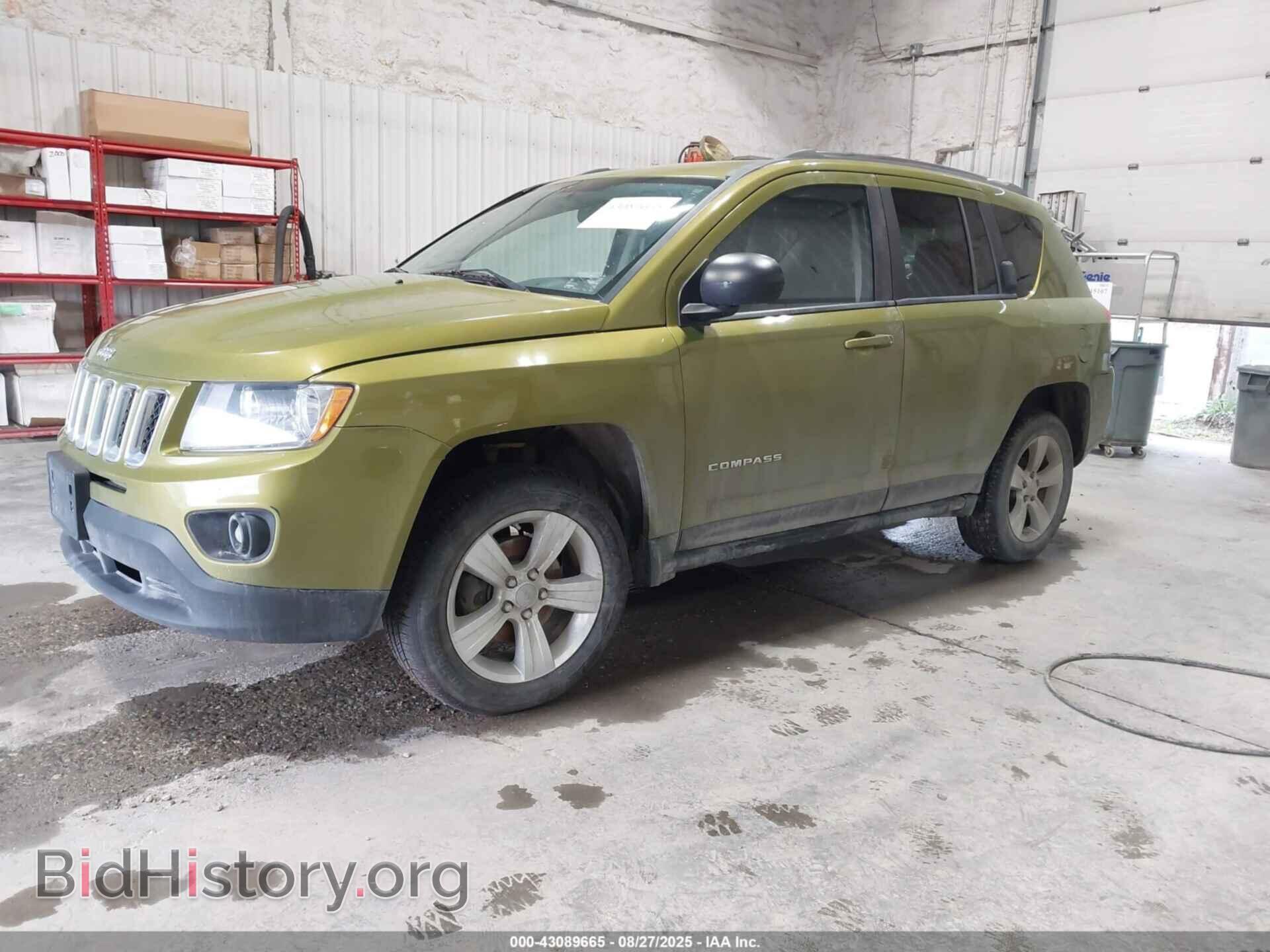2012 JEEP COMPASS - VIN: 1C4NJDEB2CD637523 - Фото 2