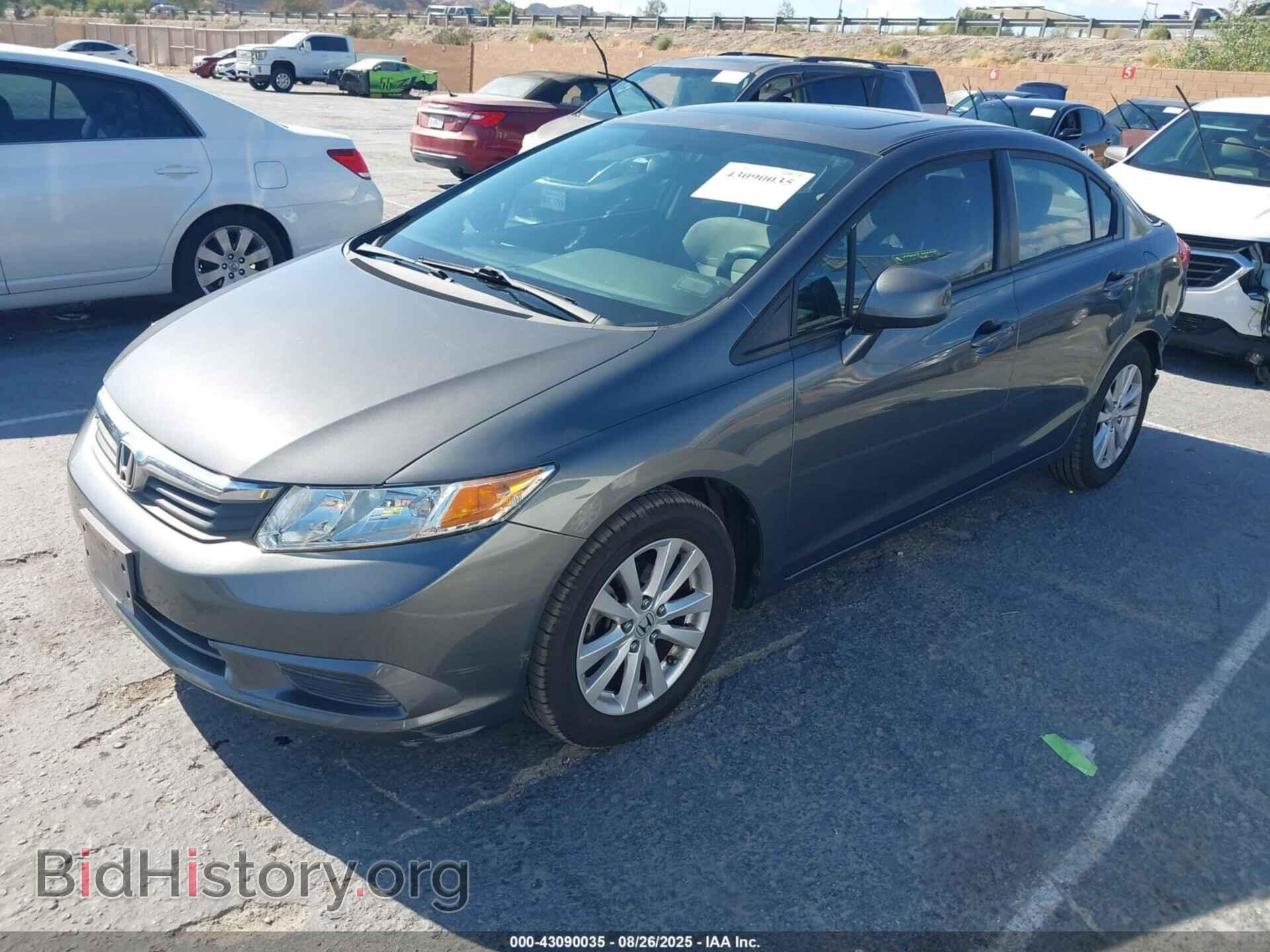 2012 HONDA CIVIC - VIN: 2HGFB2F89CH508823 - Фото 2