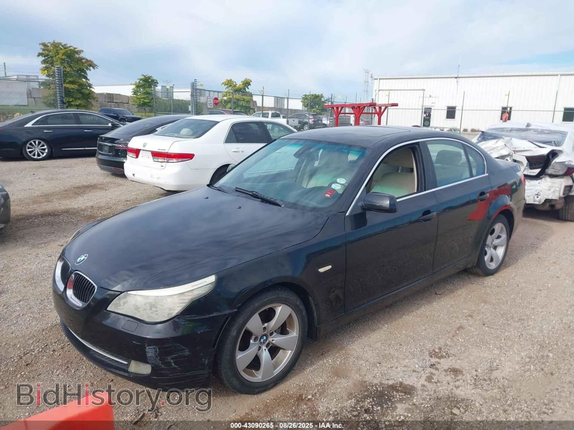 2008 BMW 528I - VIN: WBANU53508C111184 - Фото 2
