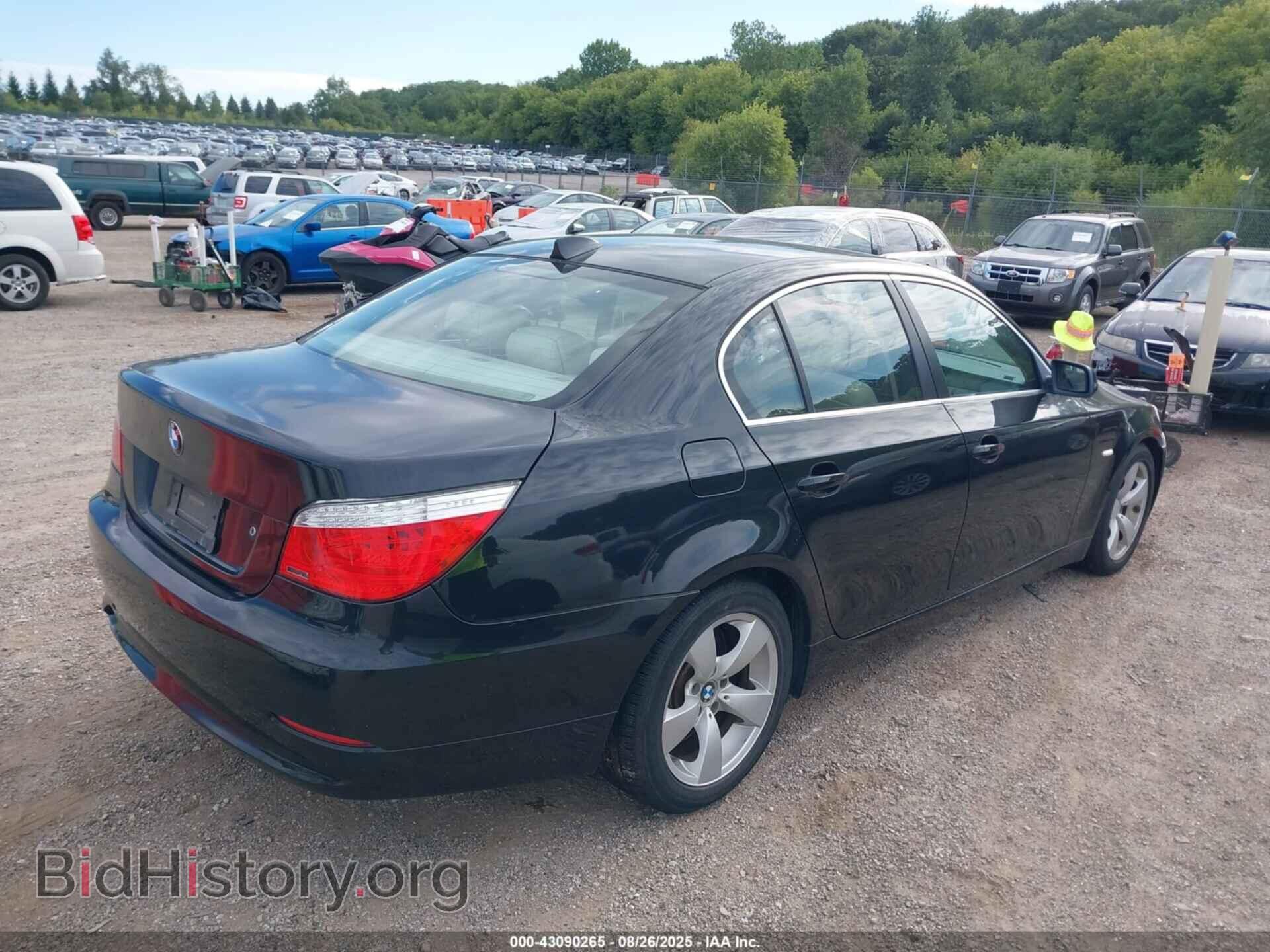 2008 BMW 528I - VIN: WBANU53508C111184 - Фото 4