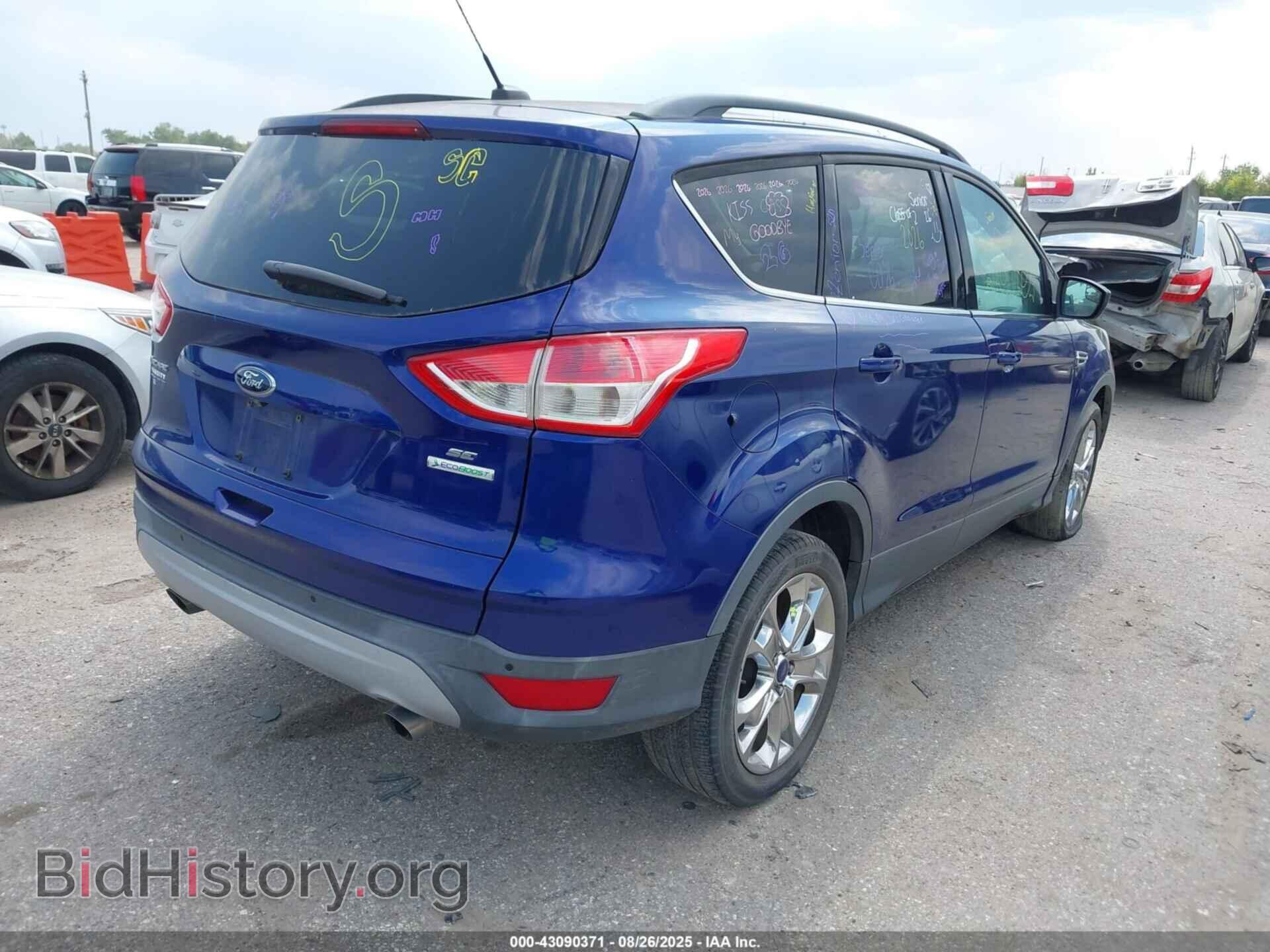 2014 FORD ESCAPE - VIN: 1FMCU0GX9EUC21192 - Фото 4