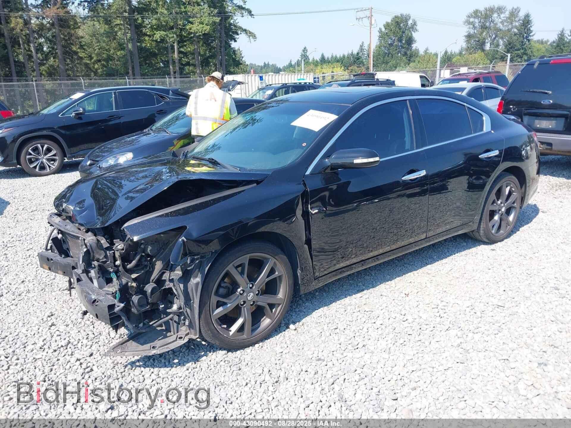 2014 NISSAN MAXIMA - VIN: 1N4AA5AP1EC442727 - Фото 2