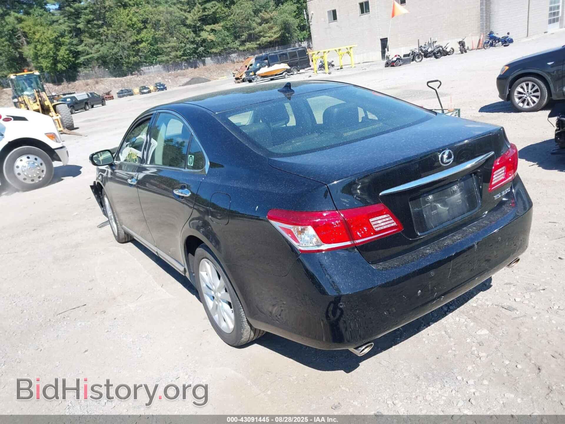 2012 LEXUS ES 350 - VIN: JTHBK1EG9C2509932 - Фото 3