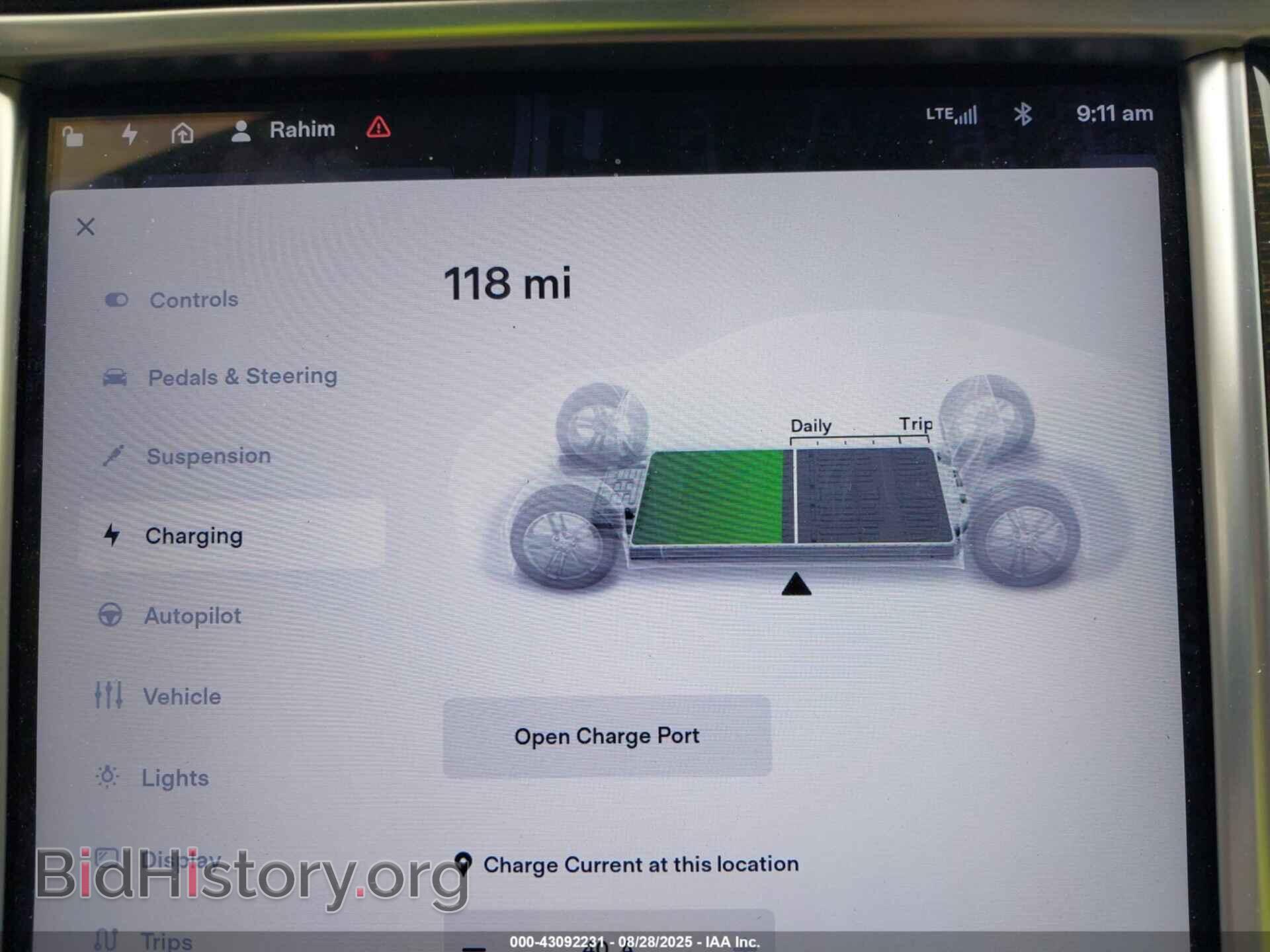 2015 TESLA MODEL S - VIN: 5YJSA1H29FF083519 - Photo 18