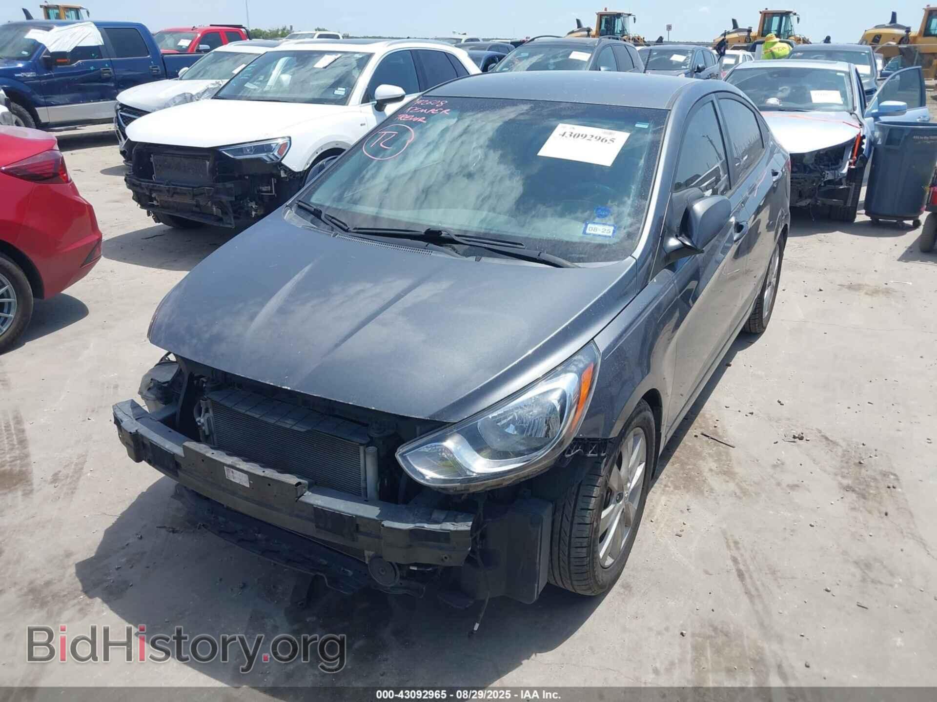 2013 HYUNDAI ACCENT - VIN: KMHCU4AE2DU312107 - Фото 2