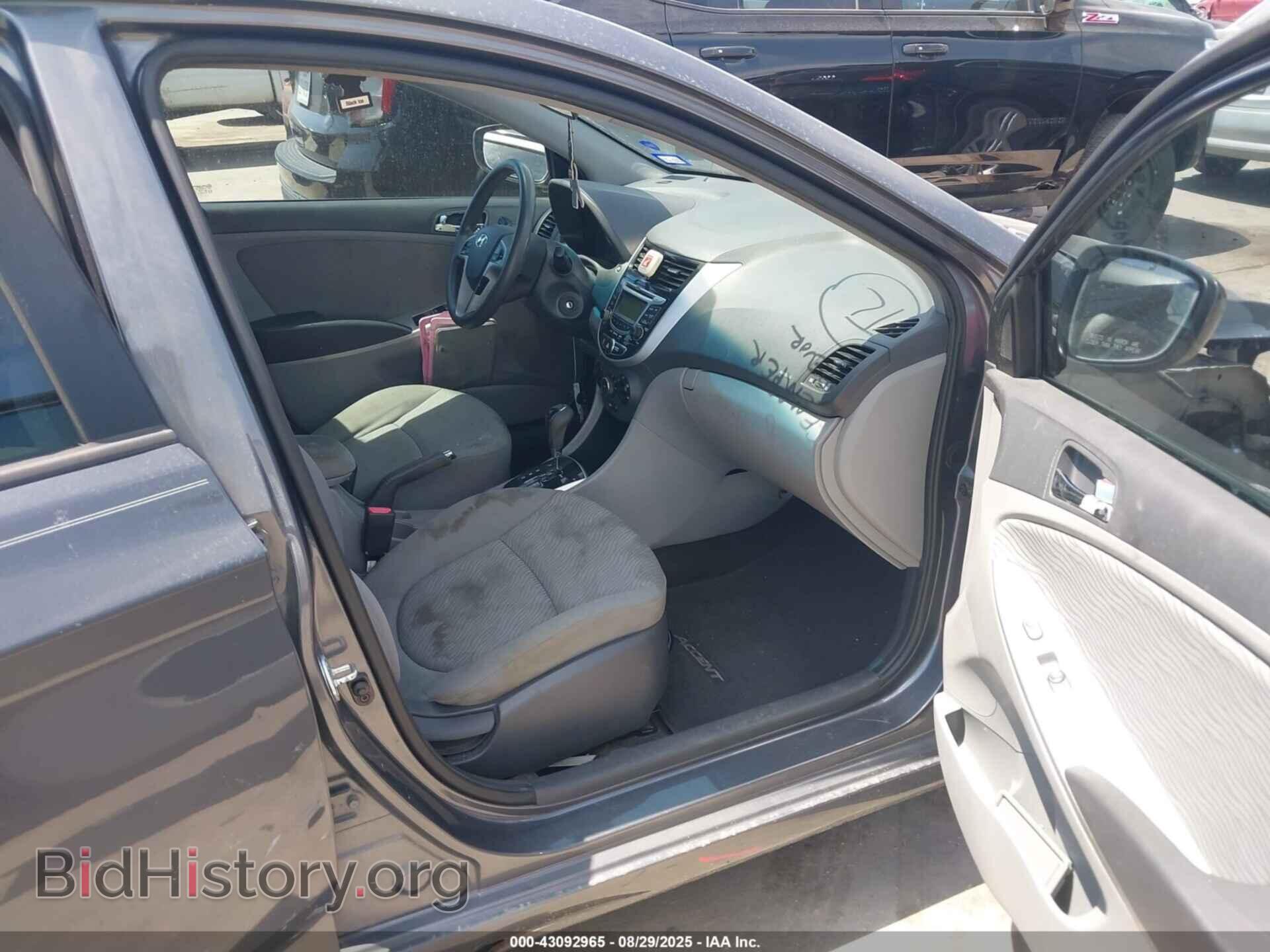 2013 HYUNDAI ACCENT - VIN: KMHCU4AE2DU312107 - Фото 5